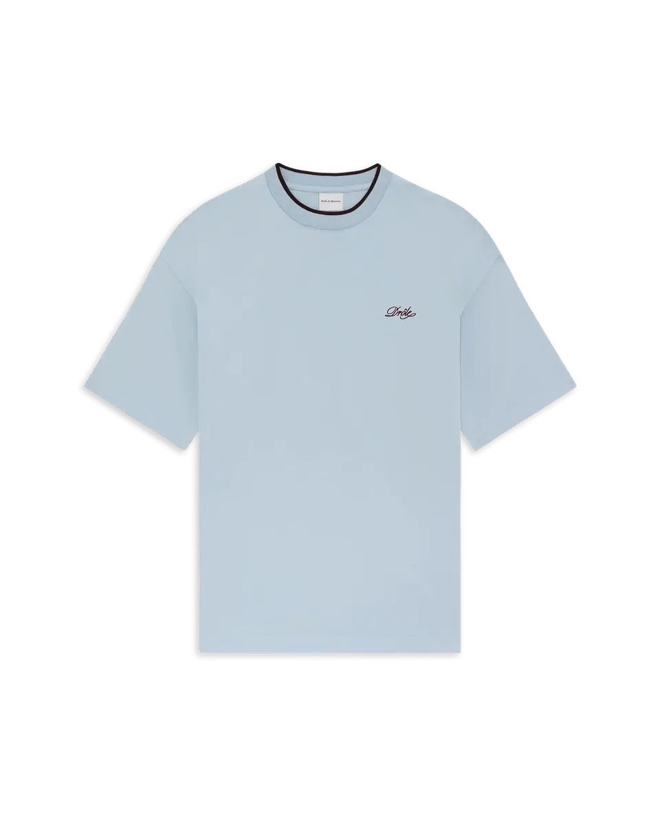 Drôle De Monsieur T-Shirt Drôle Belissima T-Shirt hellblau Baumwolle