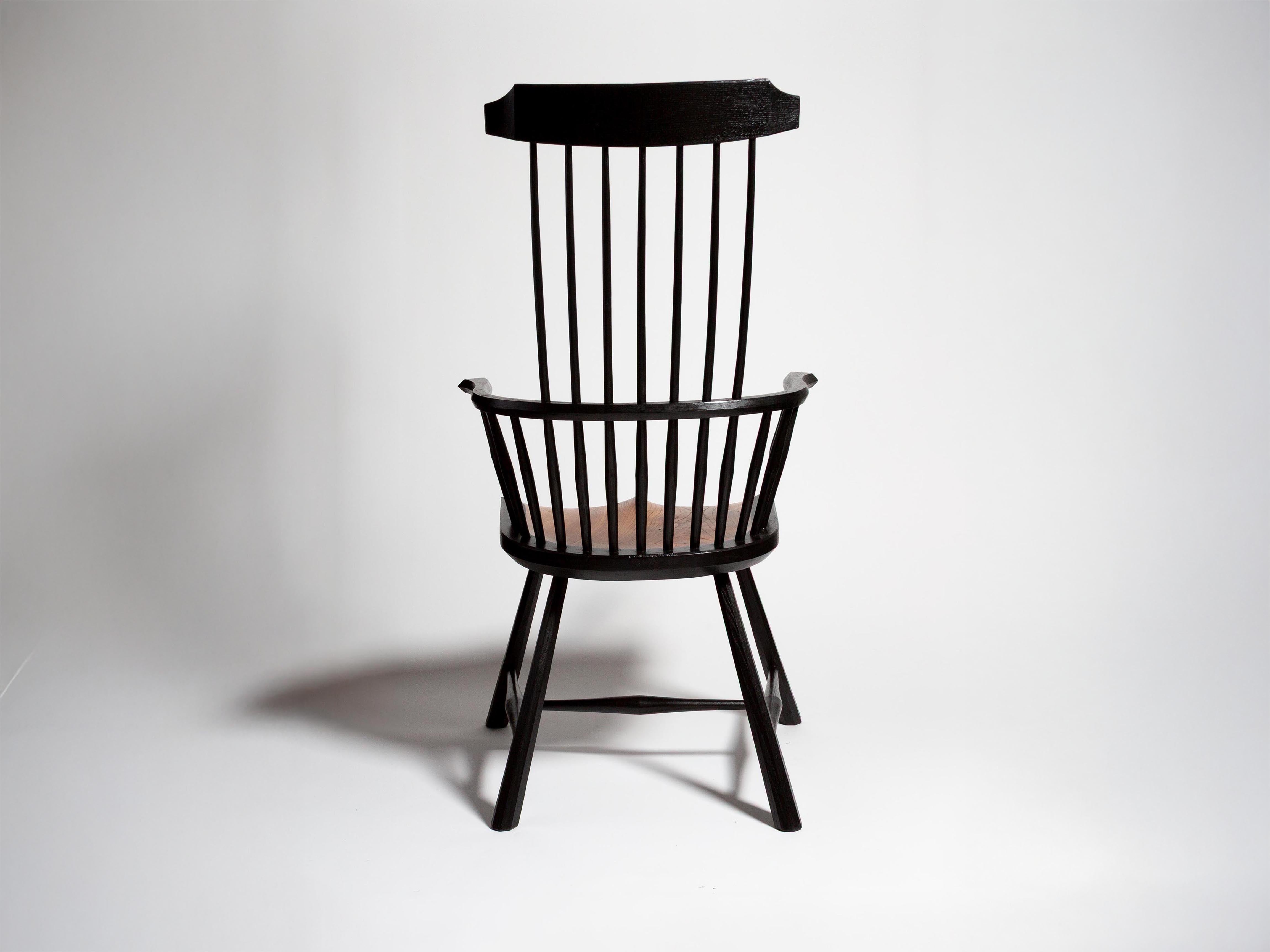 J.W.Anderson Furniture Morris Armchair Sessel Schwarz