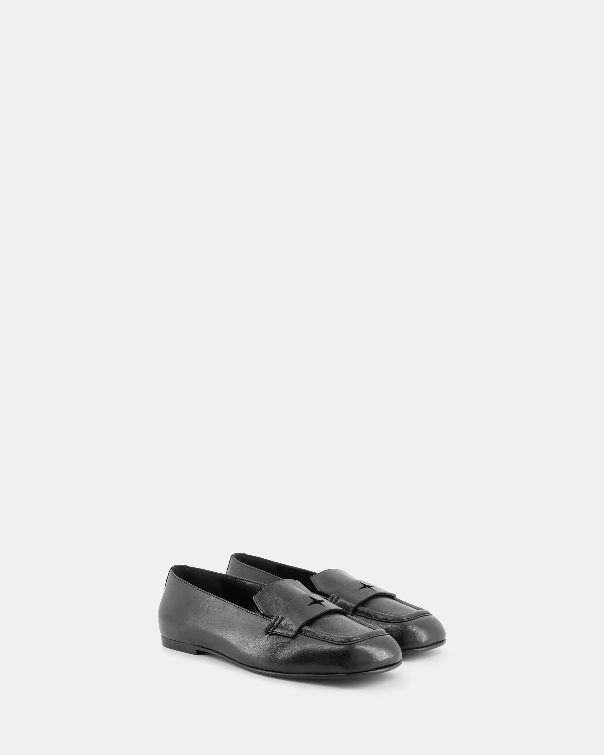 Nodaleto Bulla Cara 5 Ballerinas Black Nappa flach