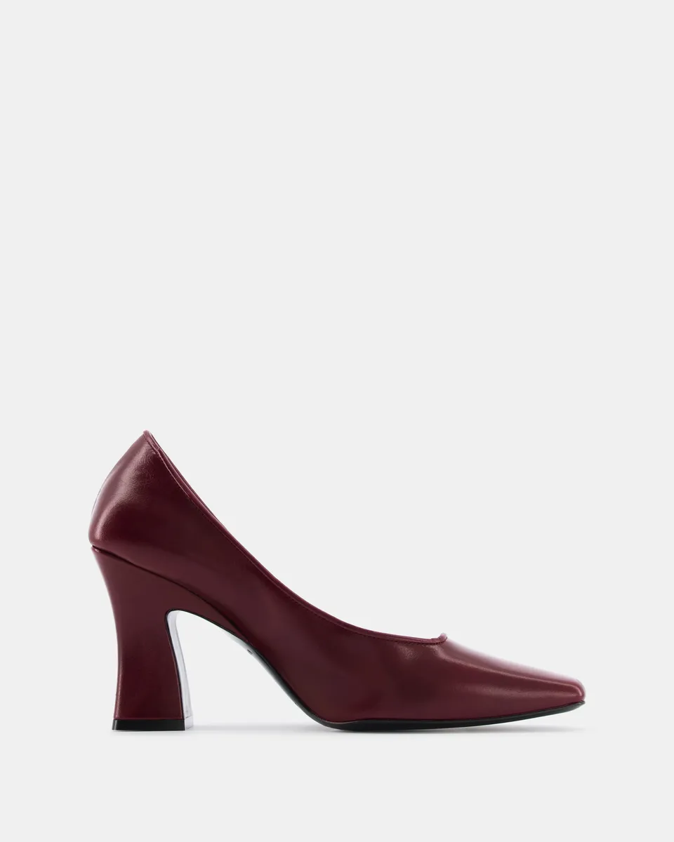 Nodaleto Nodstalgia Heidi Pumps Bordeaux Nappa 85mm