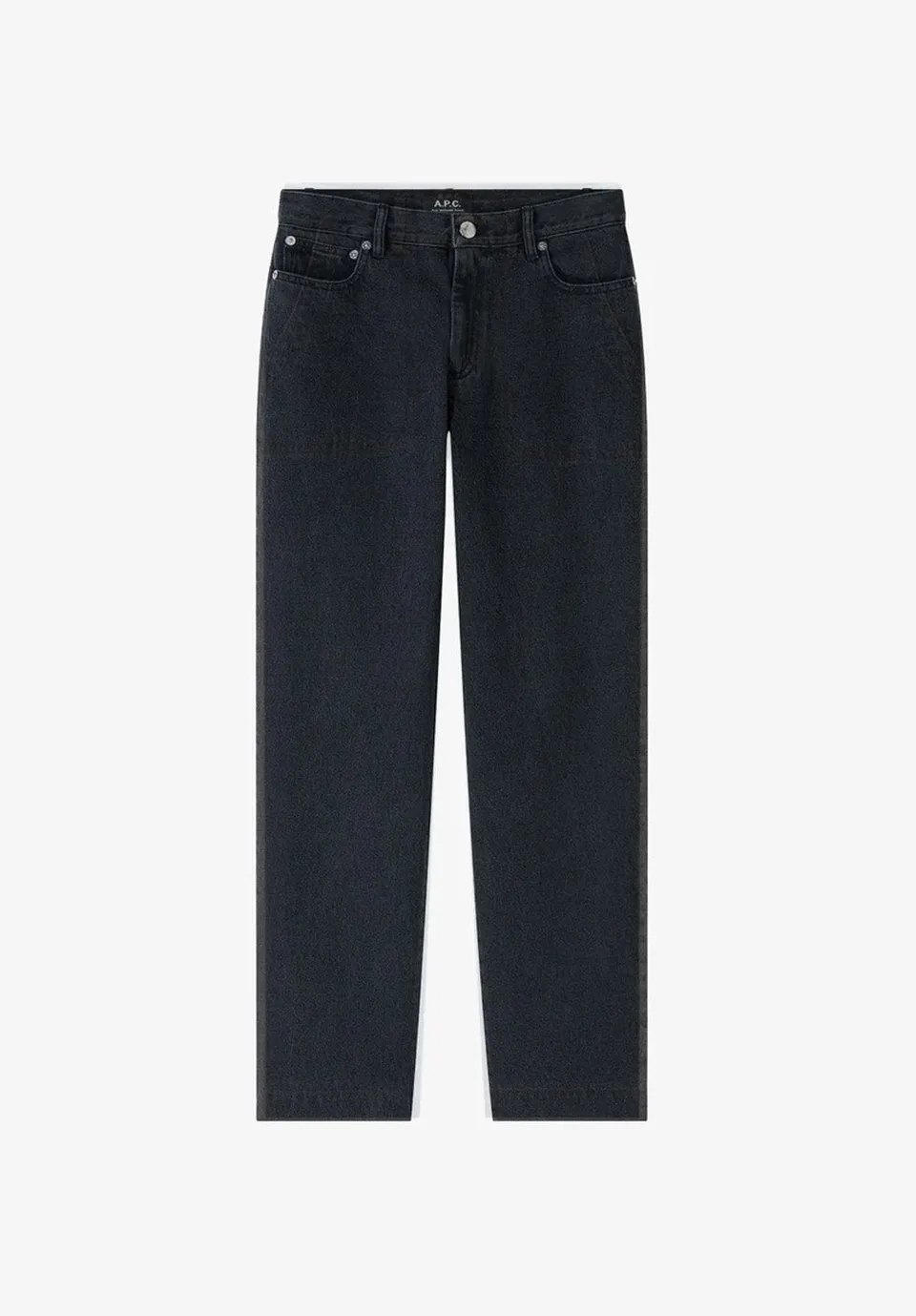 A.P.C. New Sailor Jeans schwarz High Waist 7/8