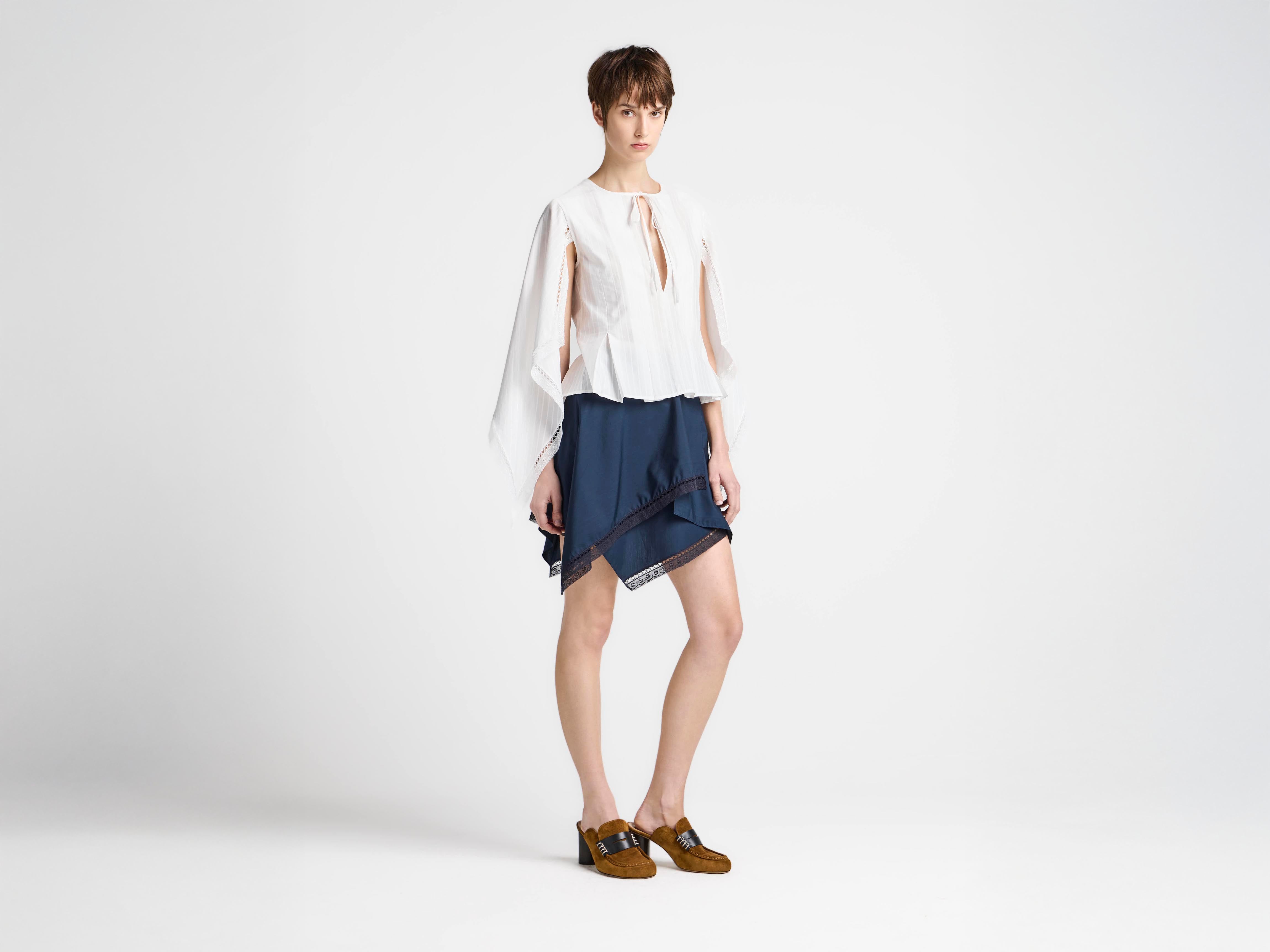J.W.Anderson Skirts Handkerchief Skirt Rock Dunkelblau Baumwolle