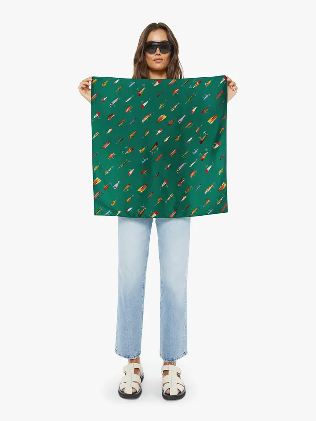 Mother The Scarf It Down Tuch Fishing On All Sides Seide