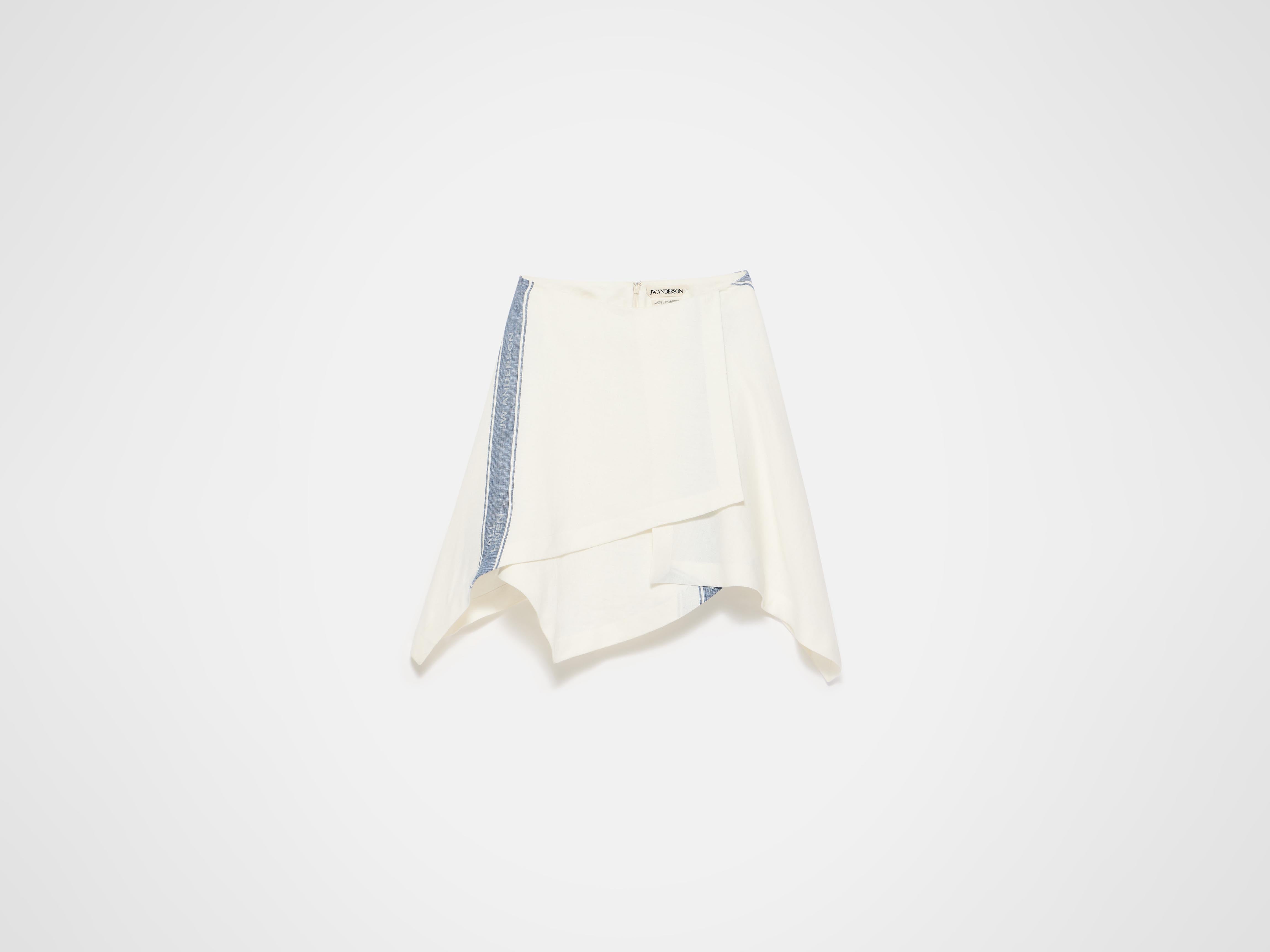 J.W. Anderson Panel Rock Damen off-white blau Leinen