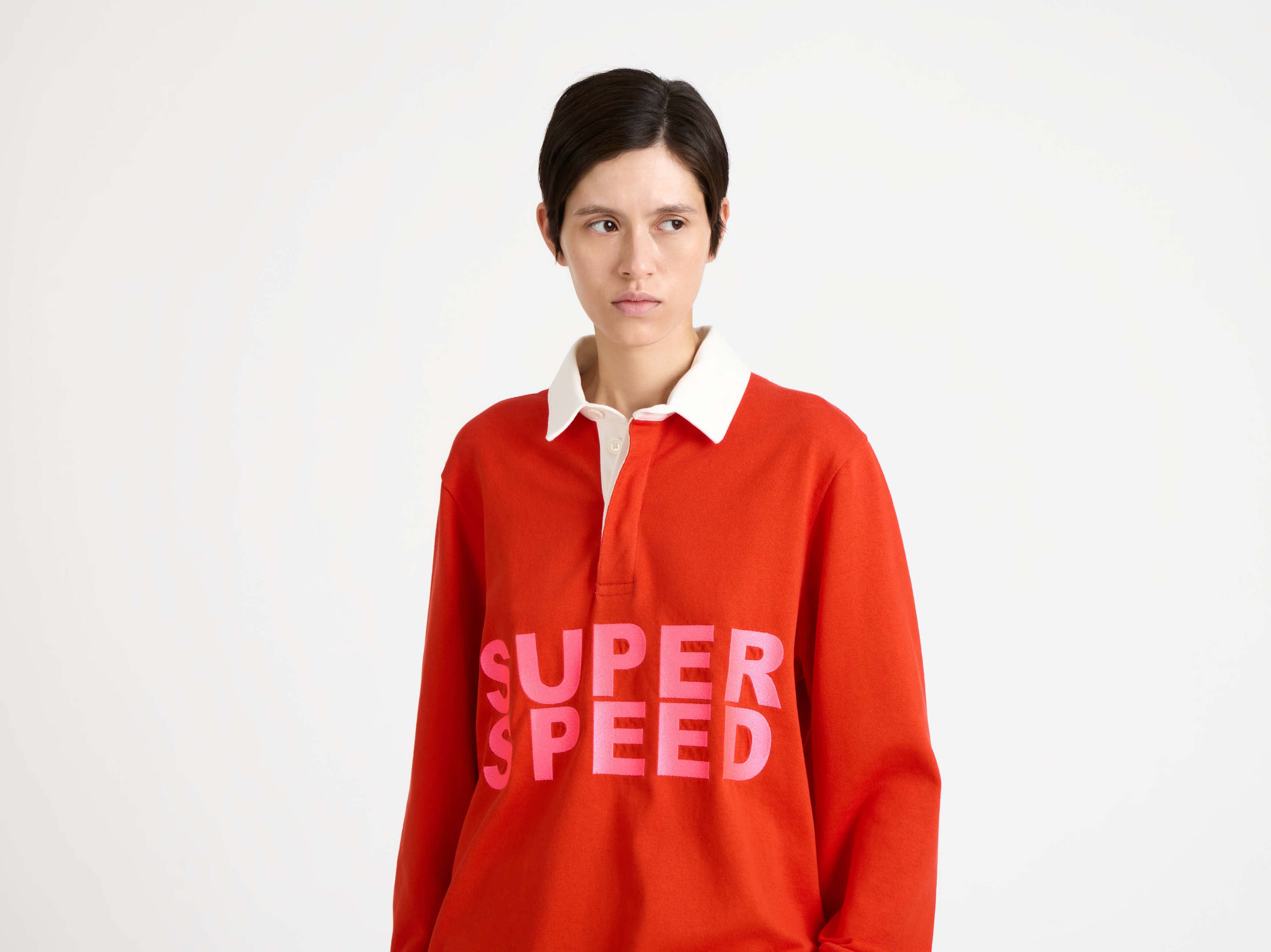 J.W.Anderson Super Speed Rugby Polo Top Rot Jersey