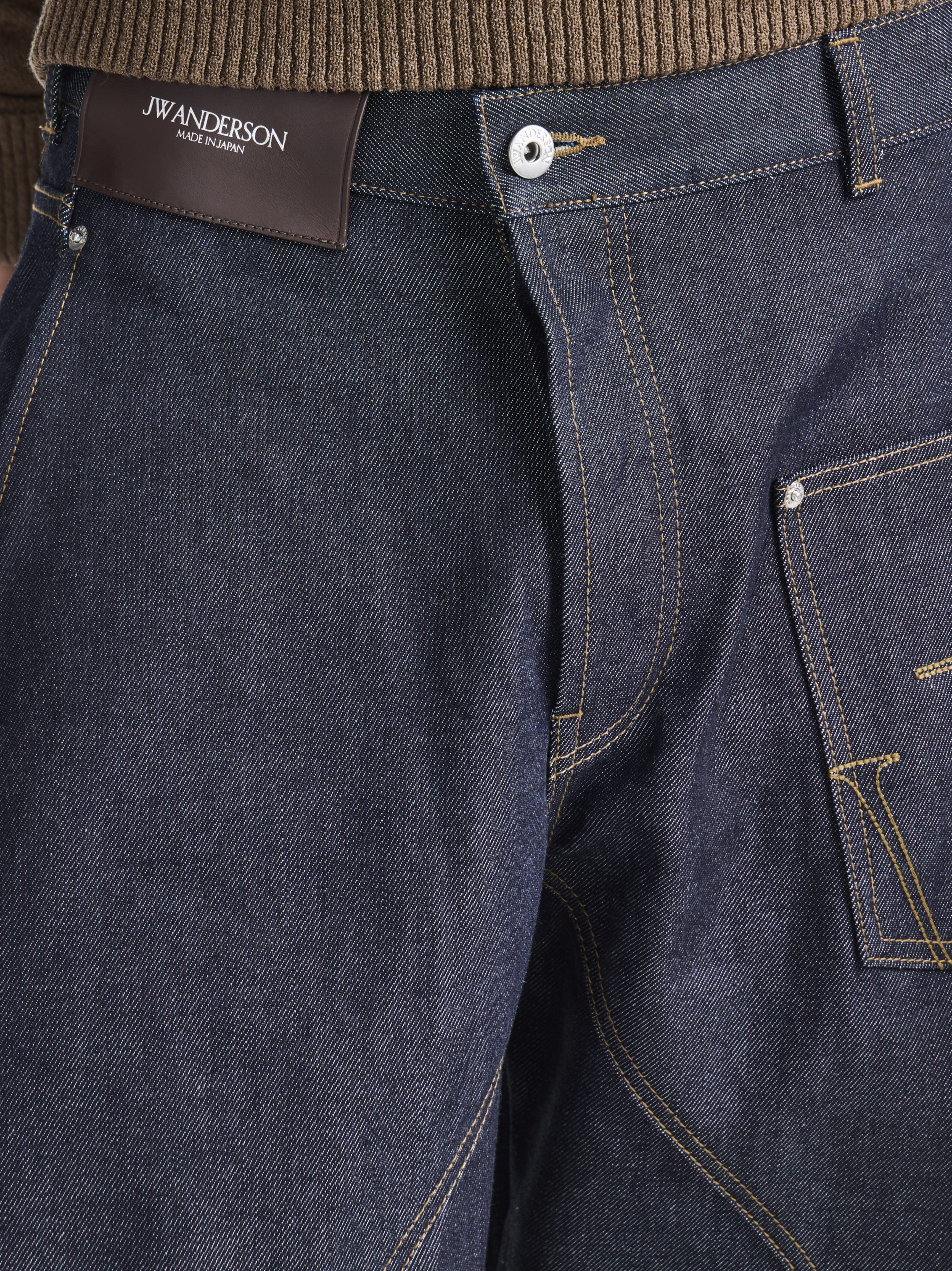 J.W.Anderson Twisted Workwear Jeans Indigo Herren