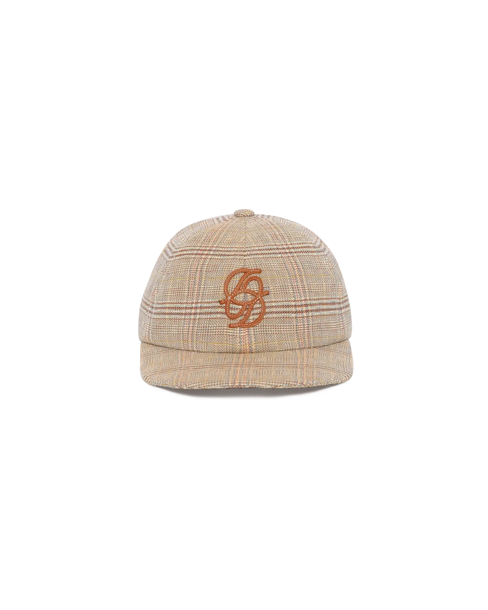 Drôle De Monsieur Casquette Carreaux D Miroir beige Cap