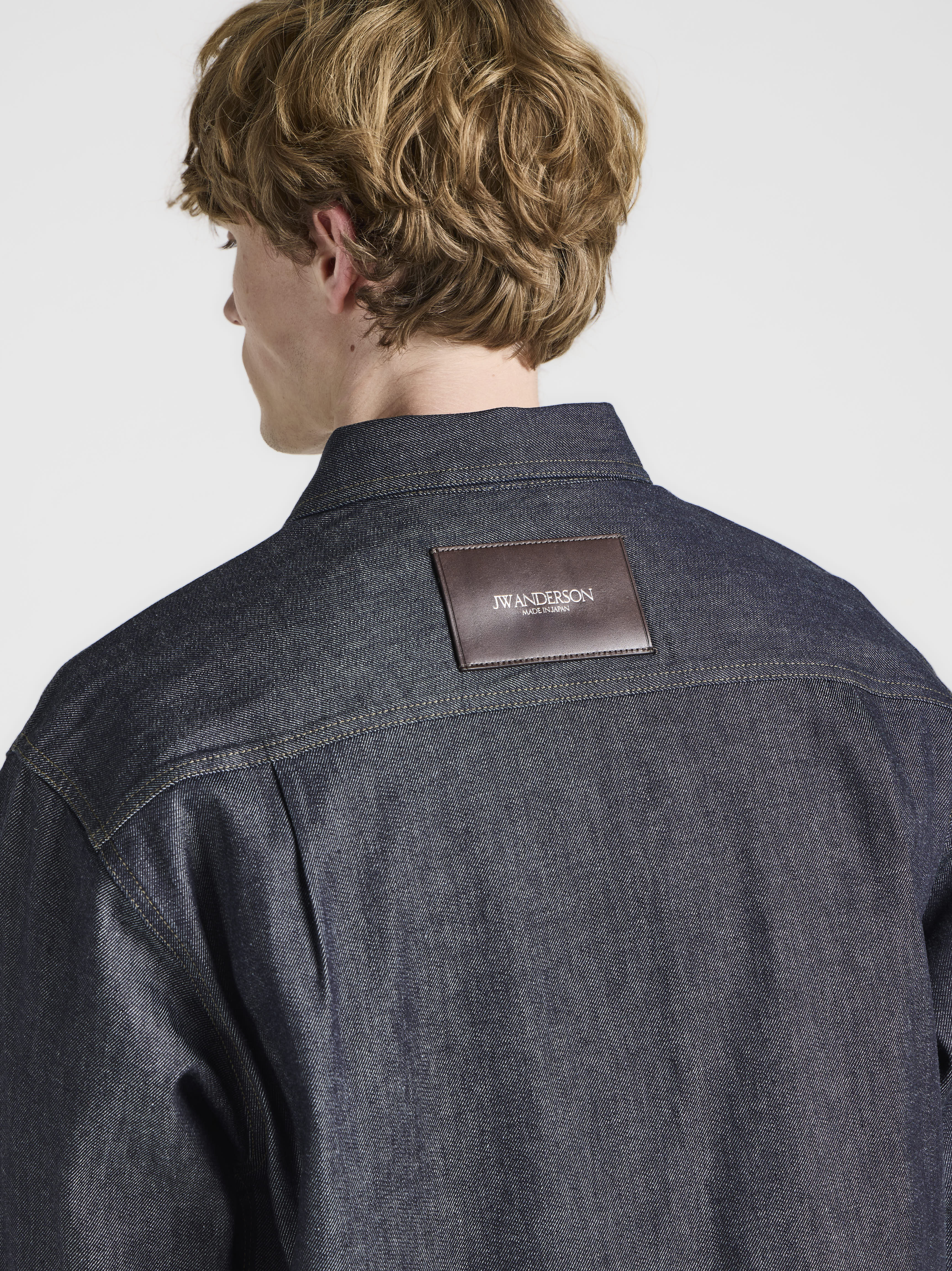 J.W.Anderson Denim Overshirt Herren indigo Japan-Denim