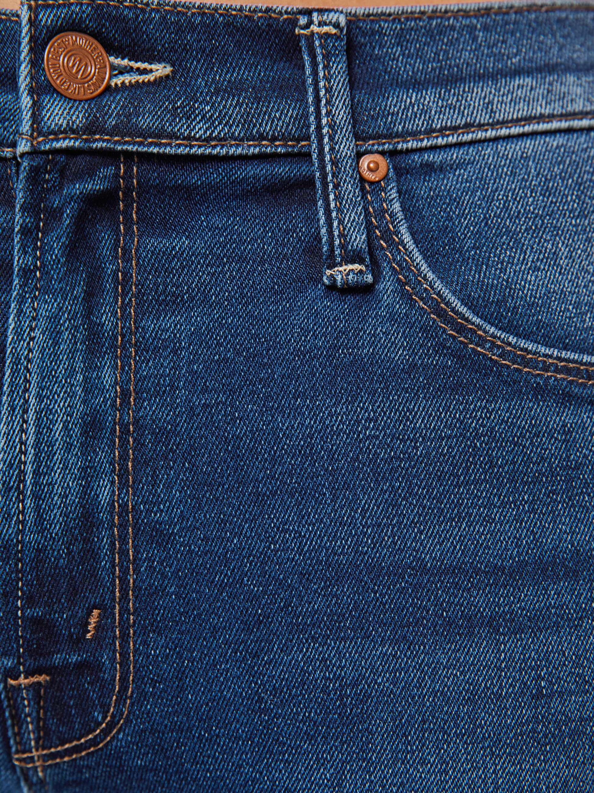 Mother Mid Rise Dazzler Jeans Taking Chances Fransen