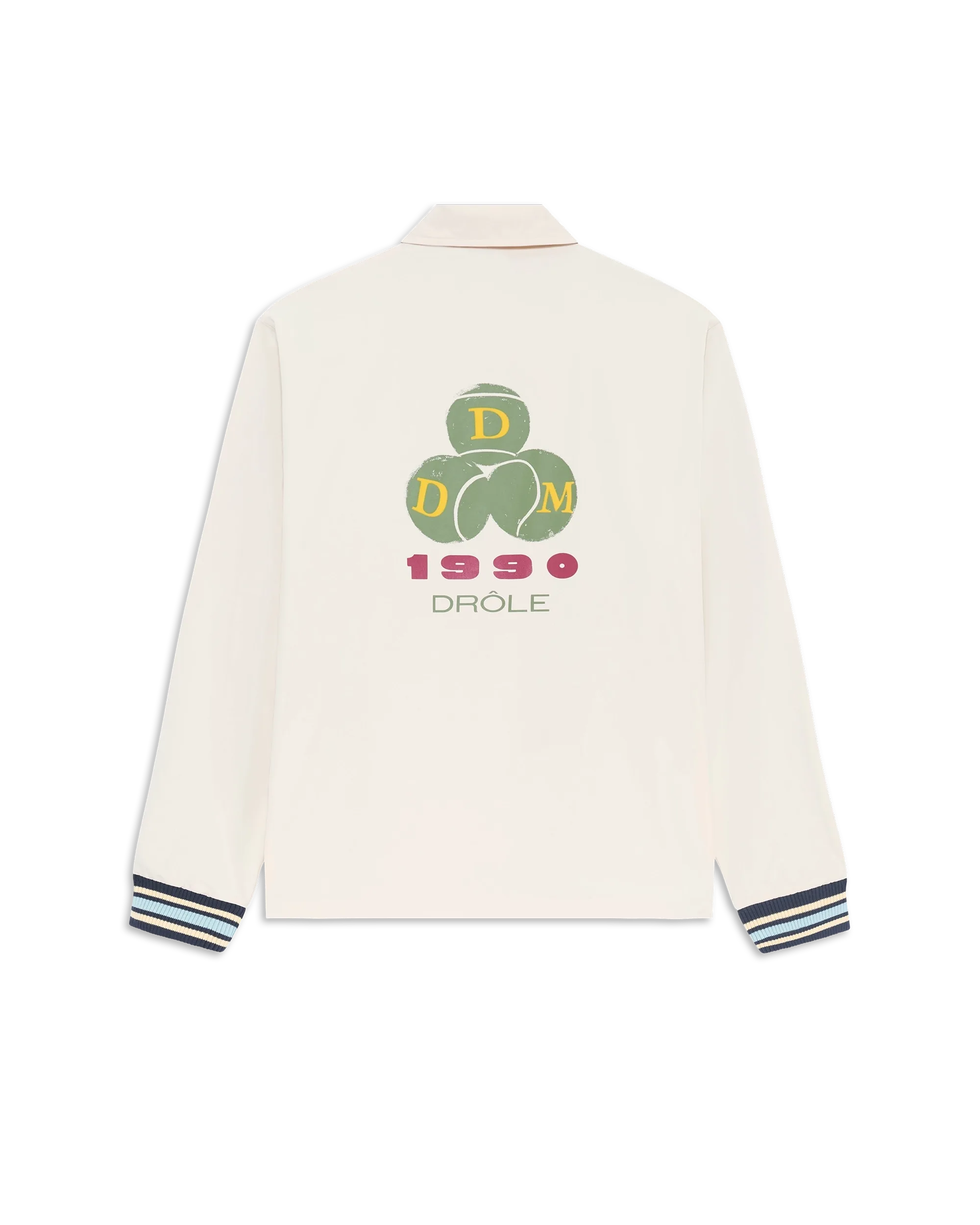 Drôle De Monsieur Drôle 1990 Jacket Jacke Off White Polyester