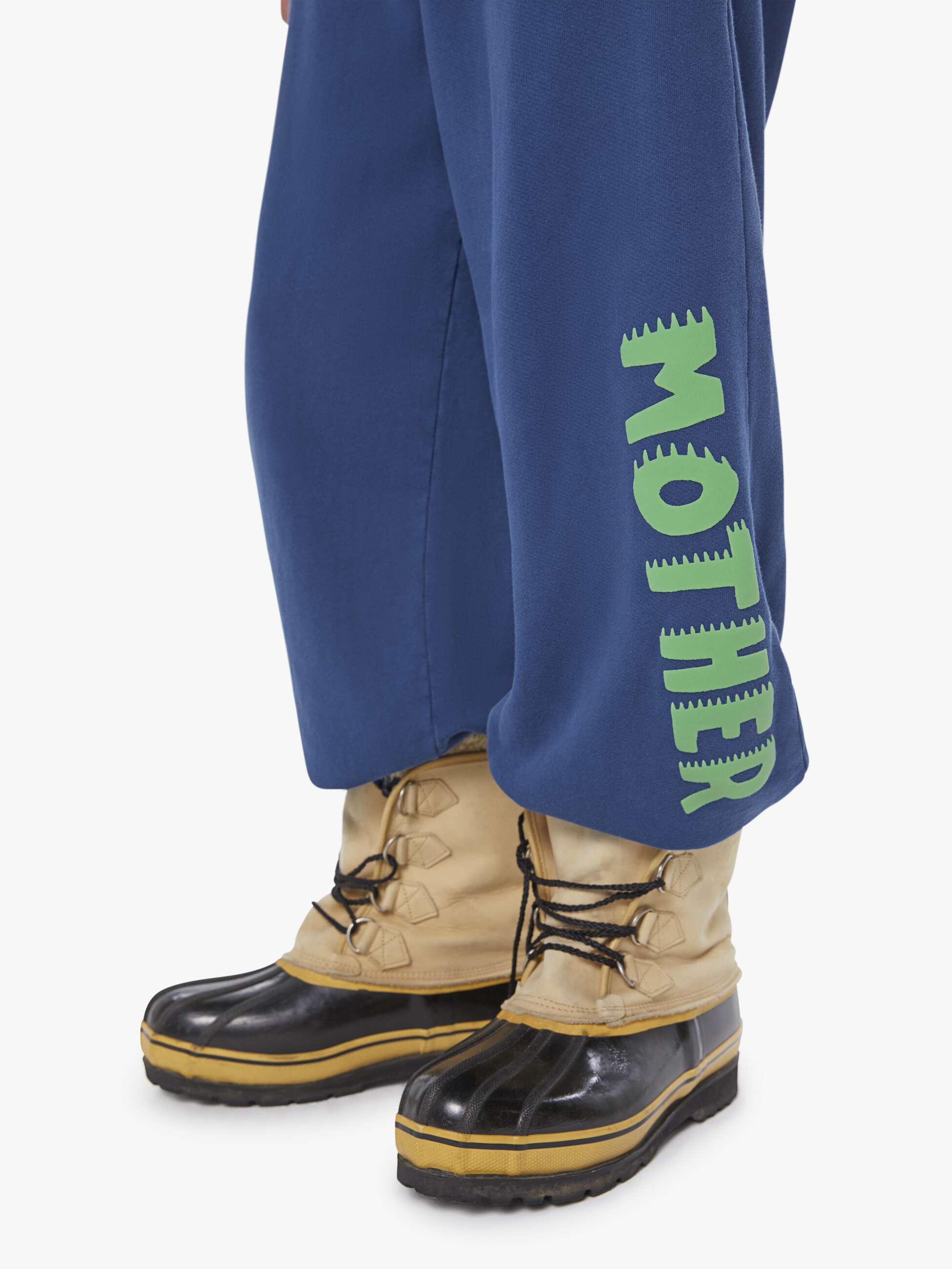 Mother The Nightshift Jogginghose Blue Smoke Baumwolle