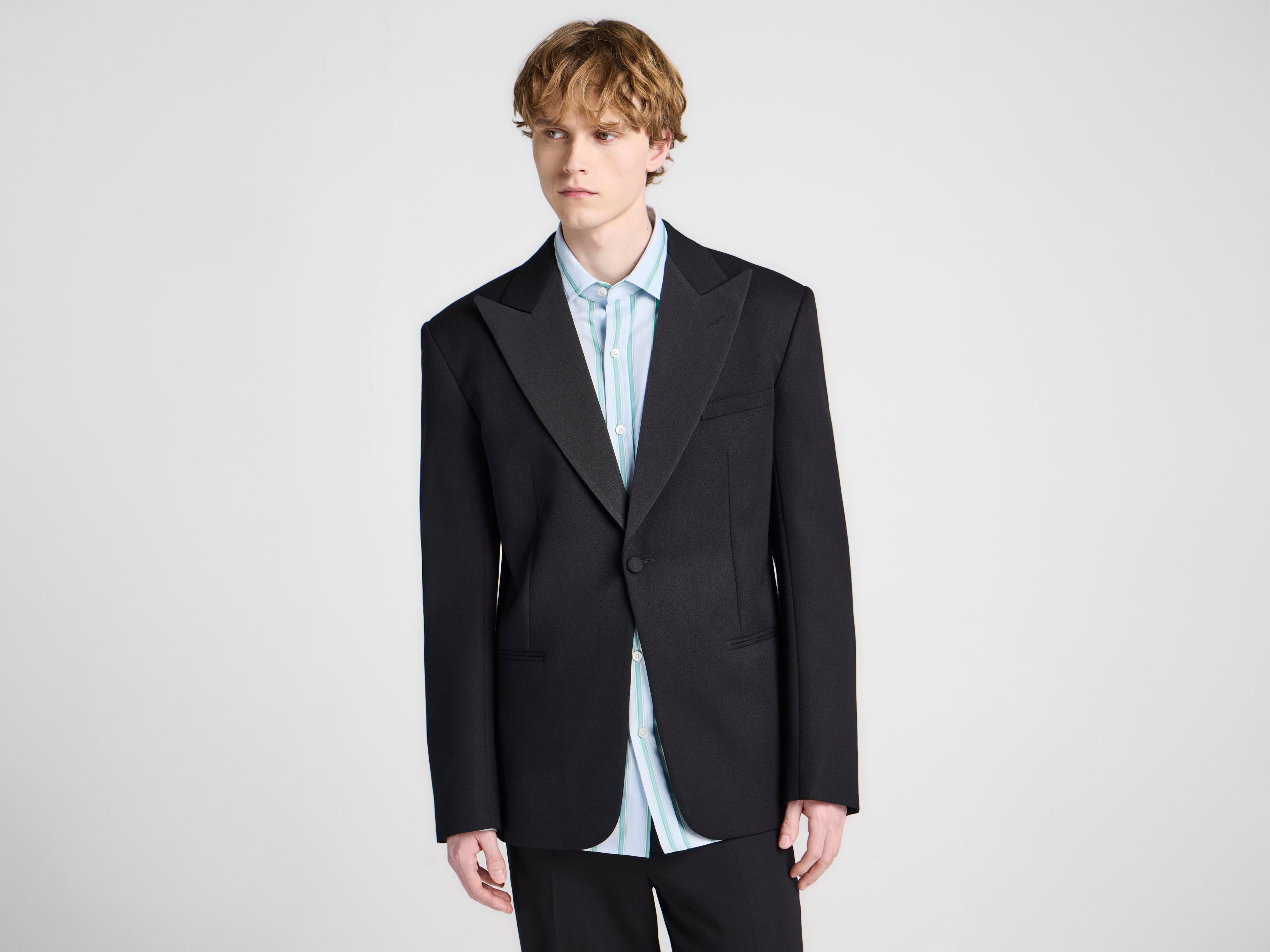 J.W.Anderson Fitted Tuxedo Jacket Smokingjacke Schwarz