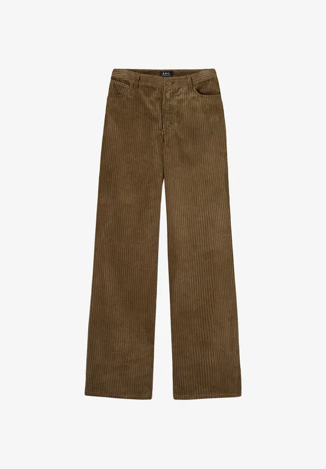 A.P.C. Jeans Elisabeth für Damen, weiter Schnitt mit Double Knee, mittelhoch