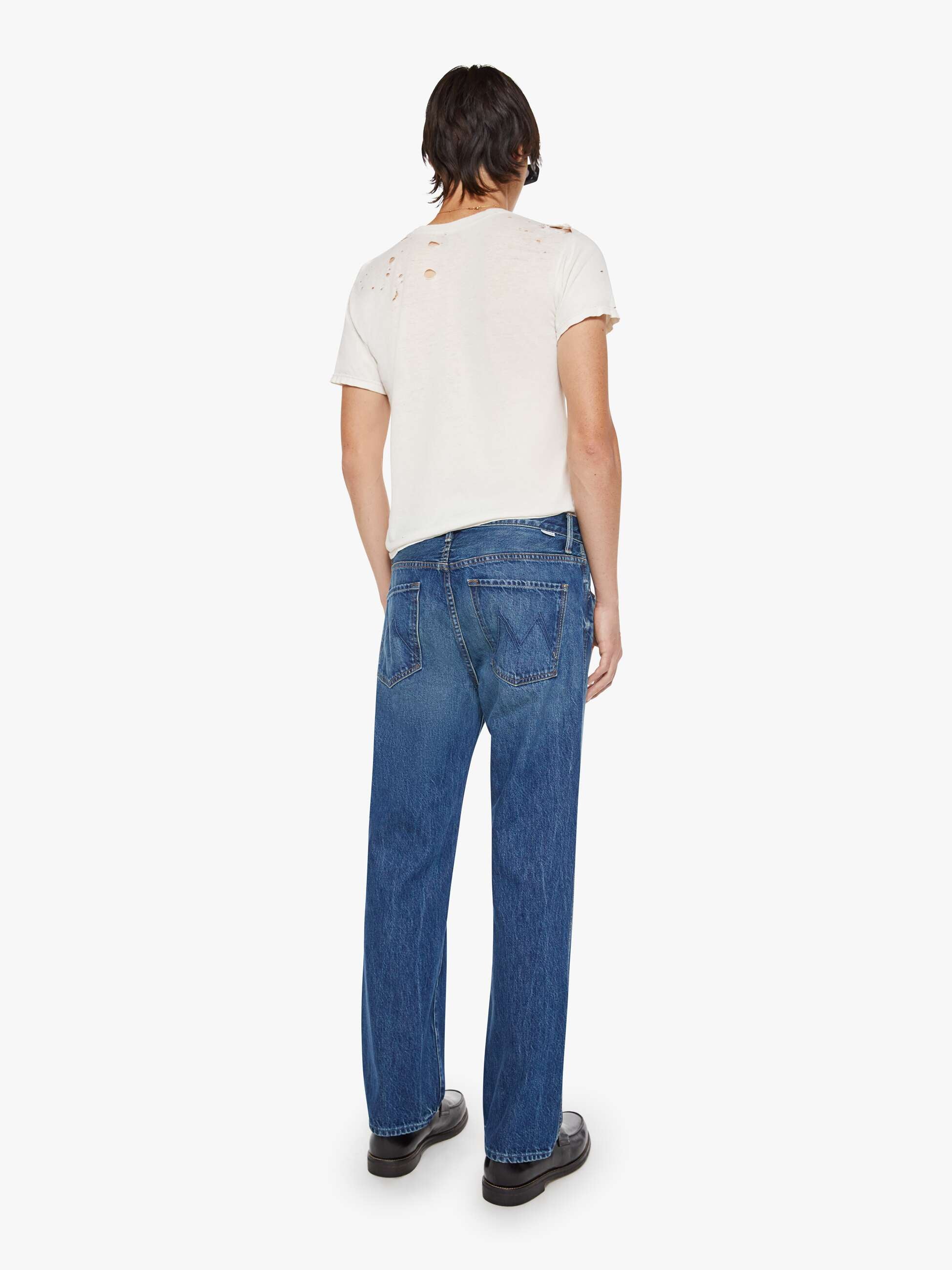 Mother The Bronco Jeans I'll Have My Usual Herren Blau