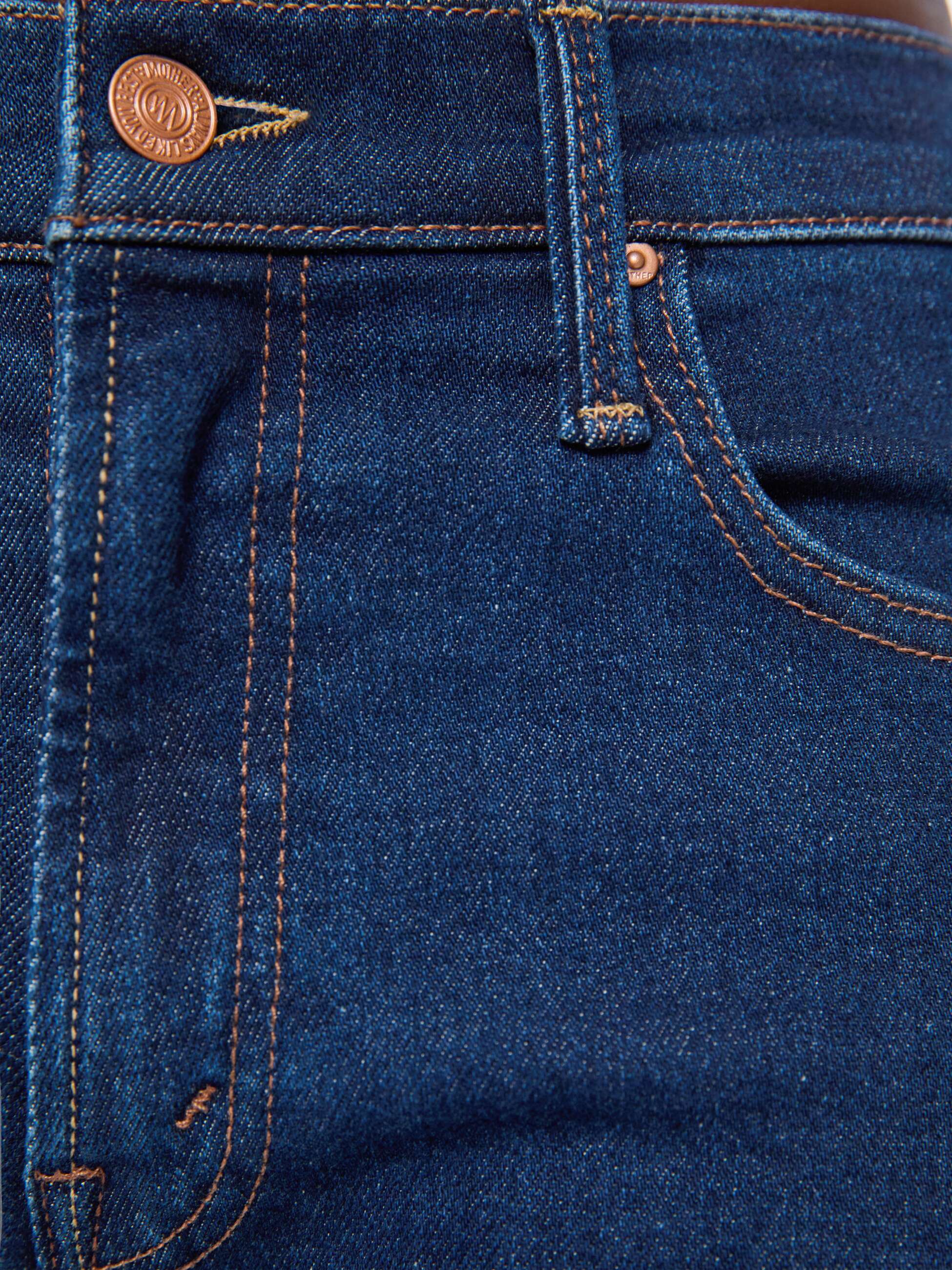 Mother Denim The Mid Rise Rider Skimp Jeans Retrograde Rodeo