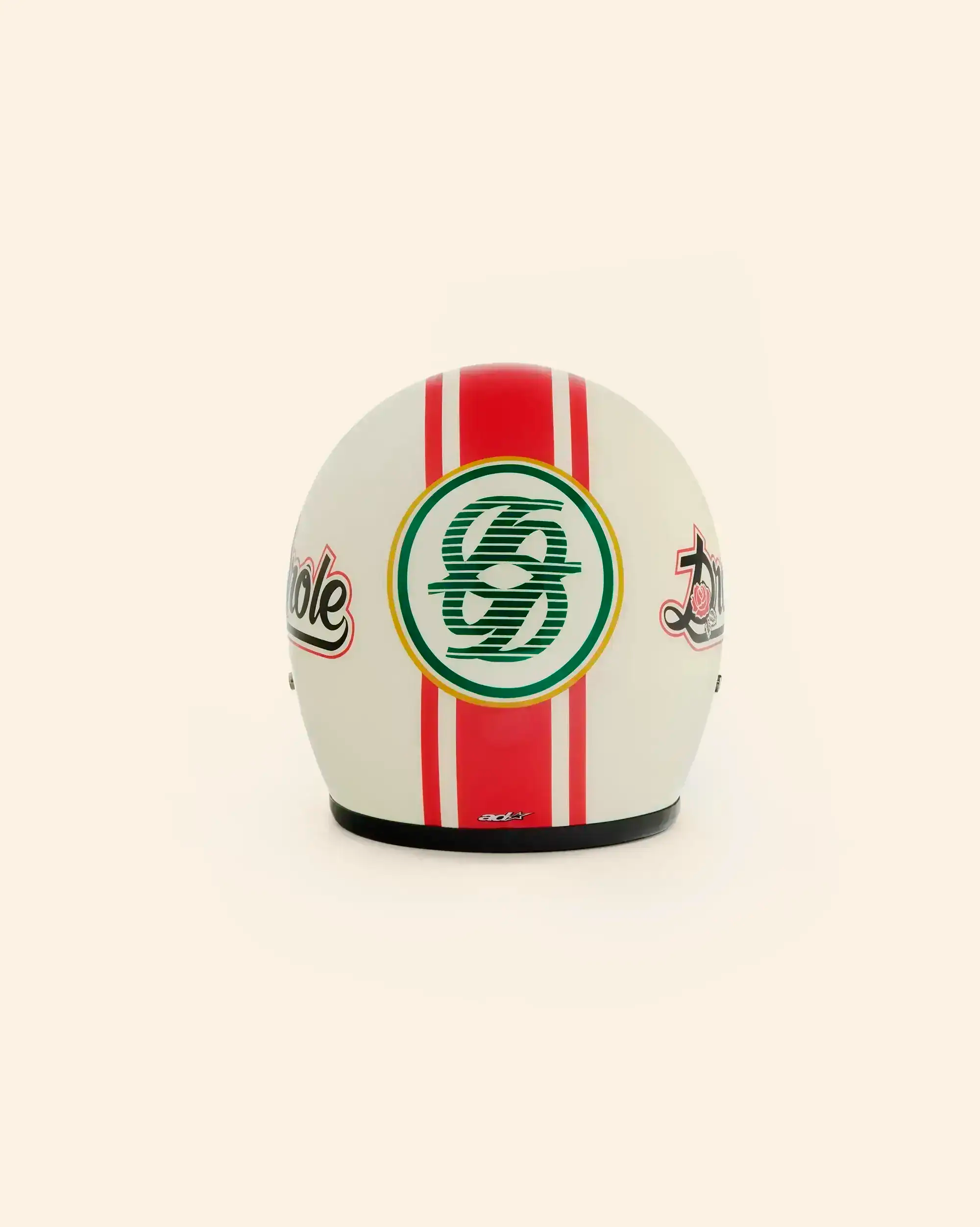Drôle De Monsieur Casque Jethelm Creme Fiberglas One Size
