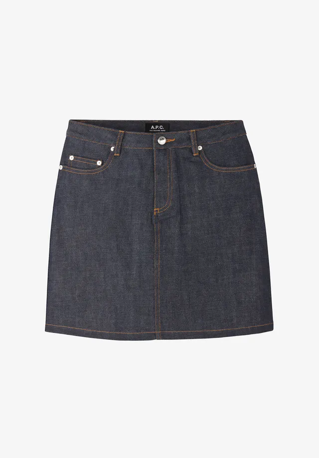 A.P.C. Standard Rock Denim hoch tailliert kurz