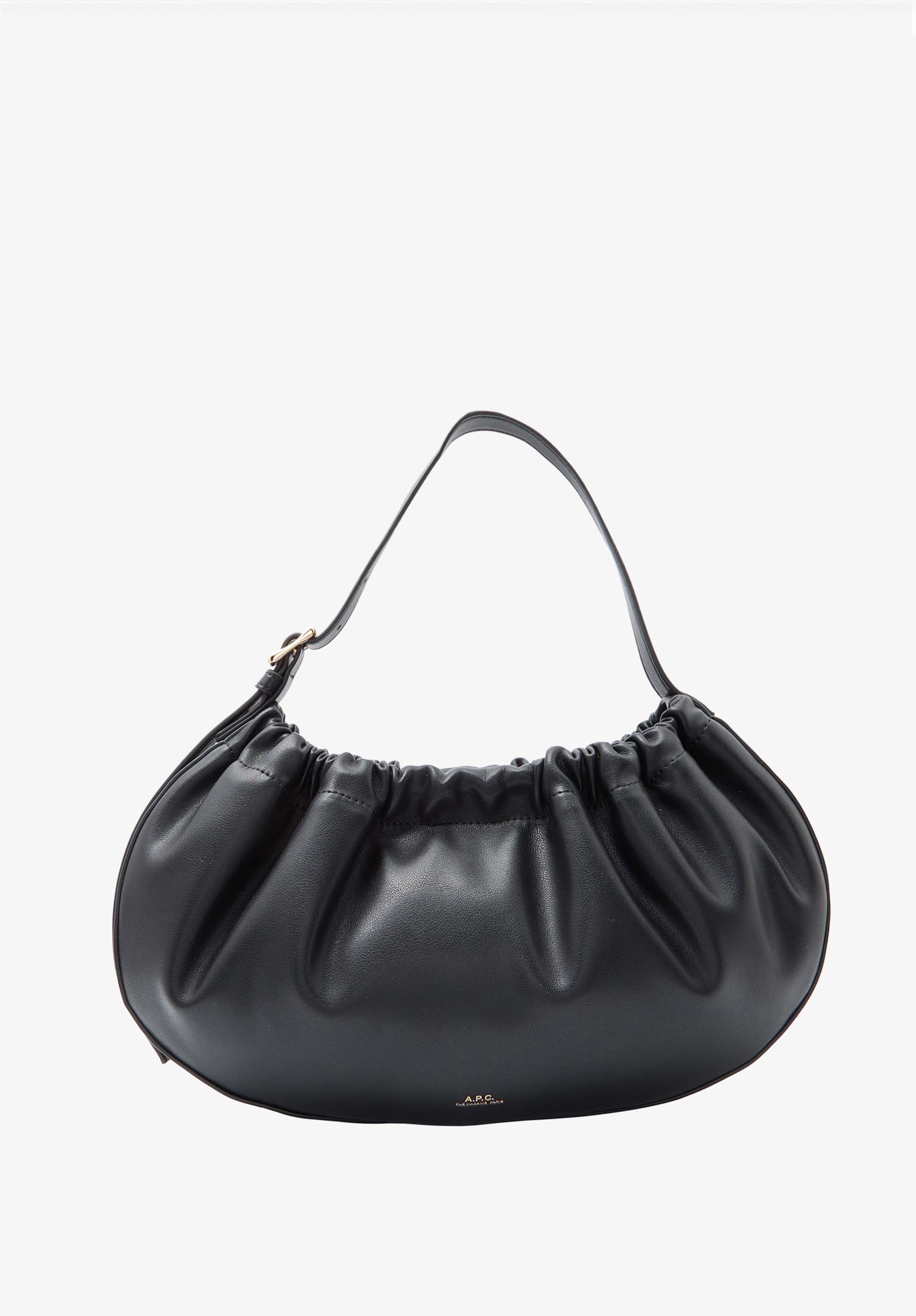 A.P.C. Ninon Hoop Tasche TU Leder-Optik Magnetverschluss