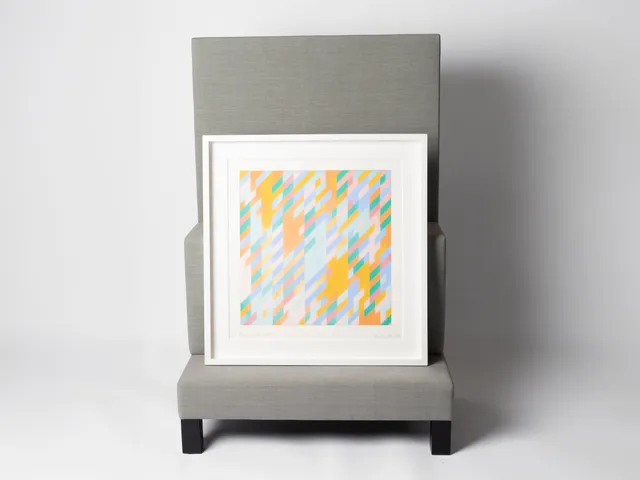 J.W.Anderson Revision of Study Bridget Riley Deko Op-Art