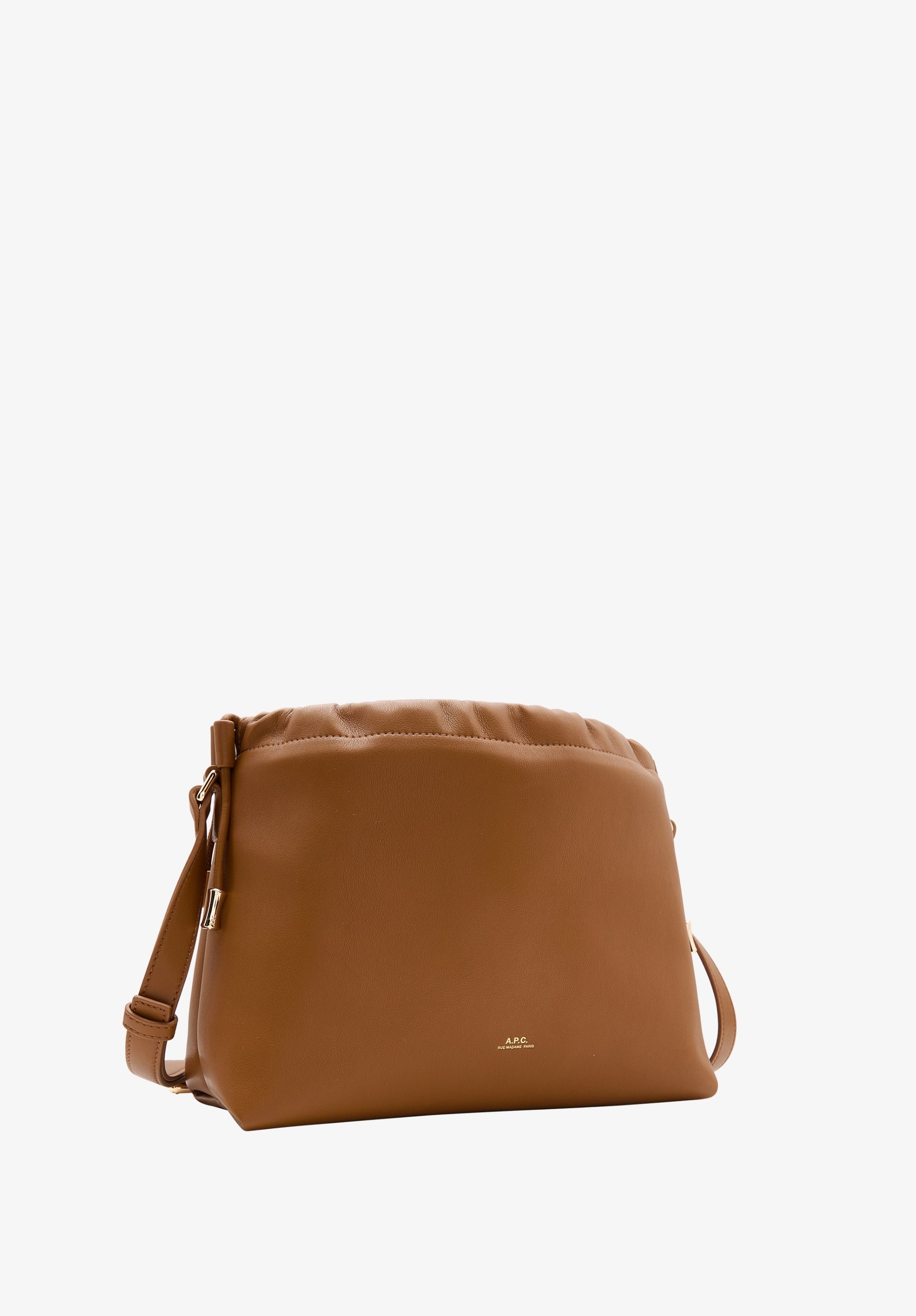 A.P.C. Ninon Tasche Umhängetasche TU Braun Glattlederoptik