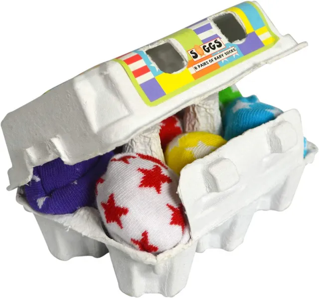 Dooky Soggs Star Baby Socken 0-12 Monate 6 Paar