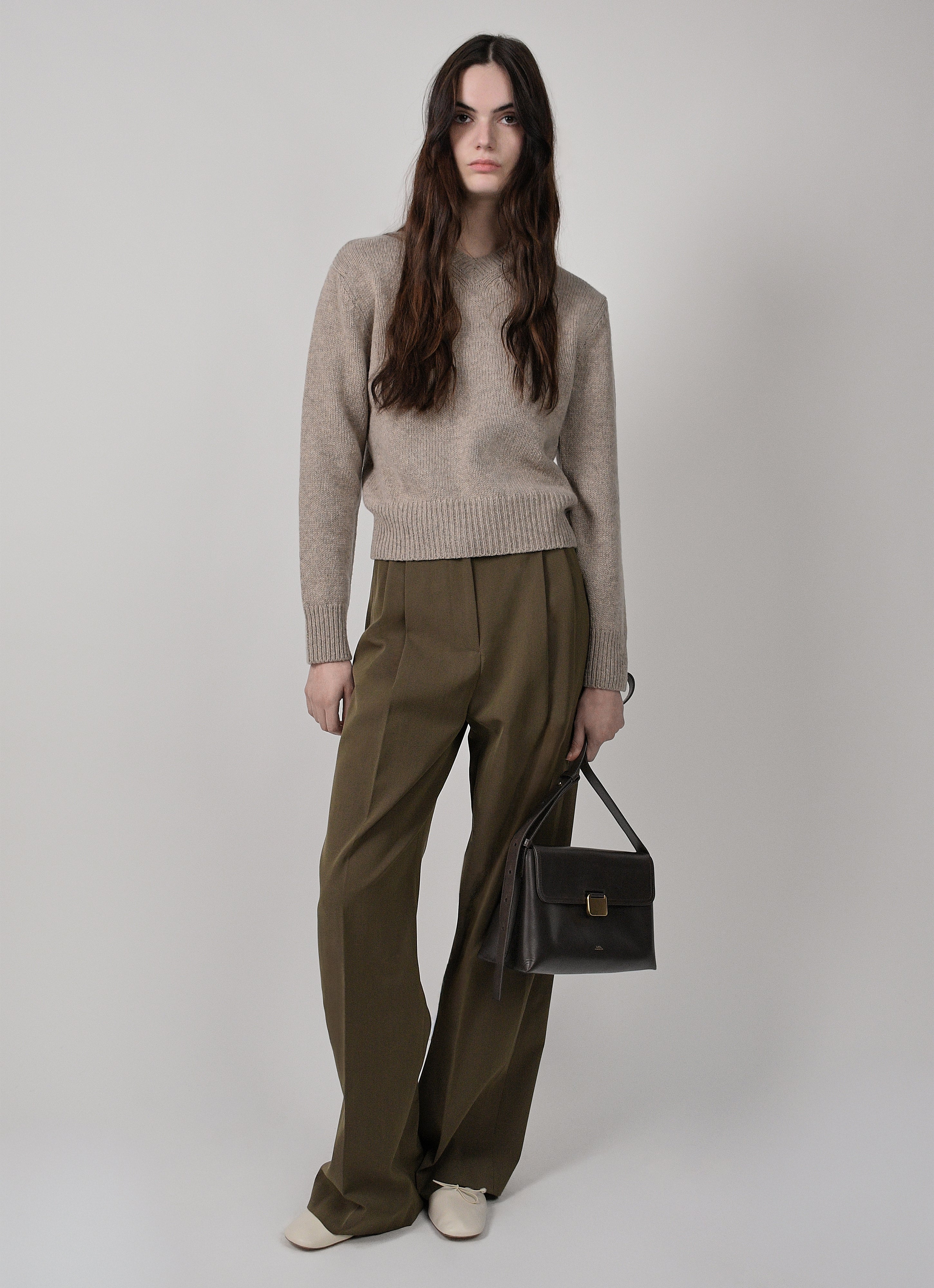 A.P.C. Simone Tasche Leder Umhängetasche TU
