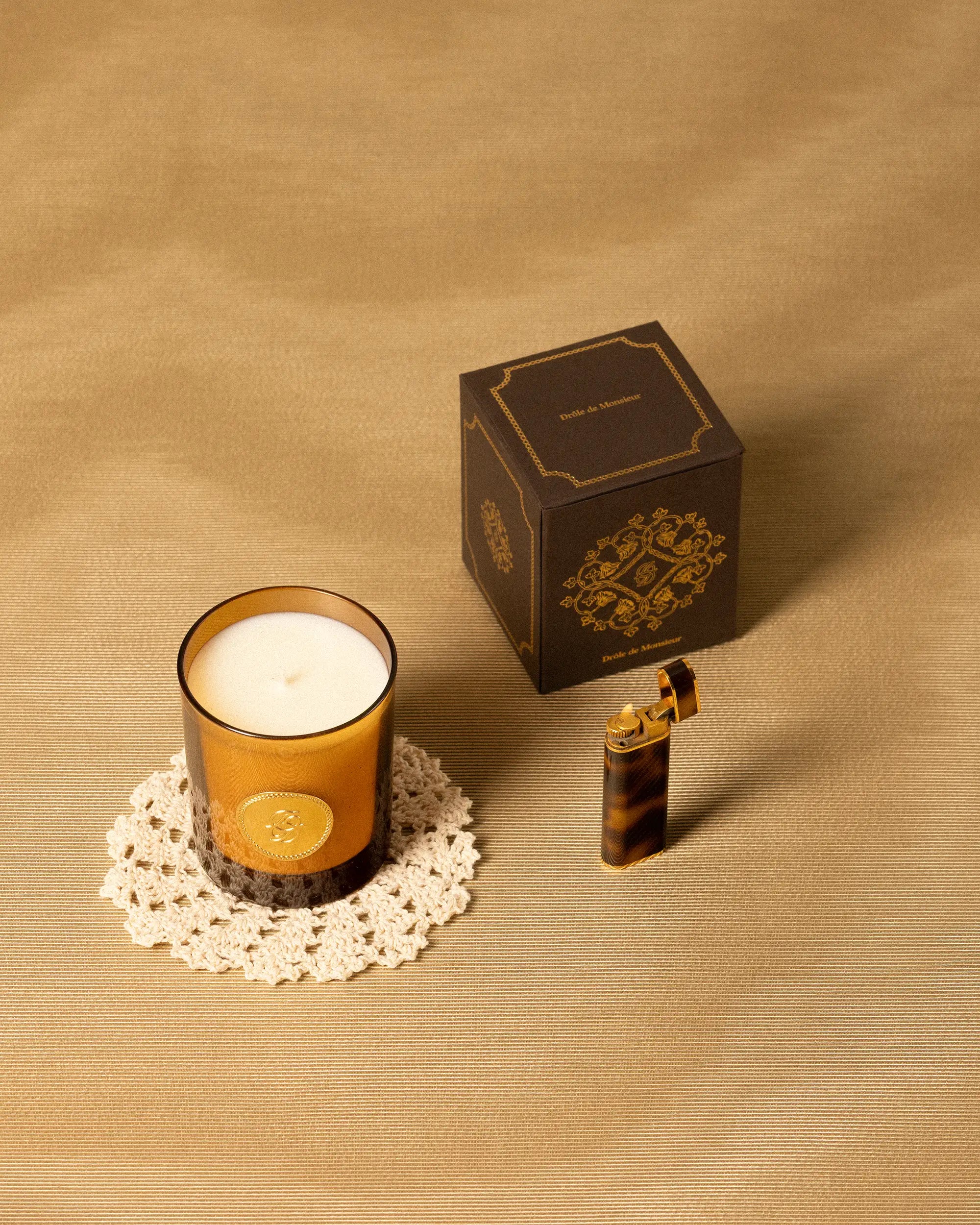 Drôle De Monsieur La Bougie Drôle Duftkerze Amber 185g