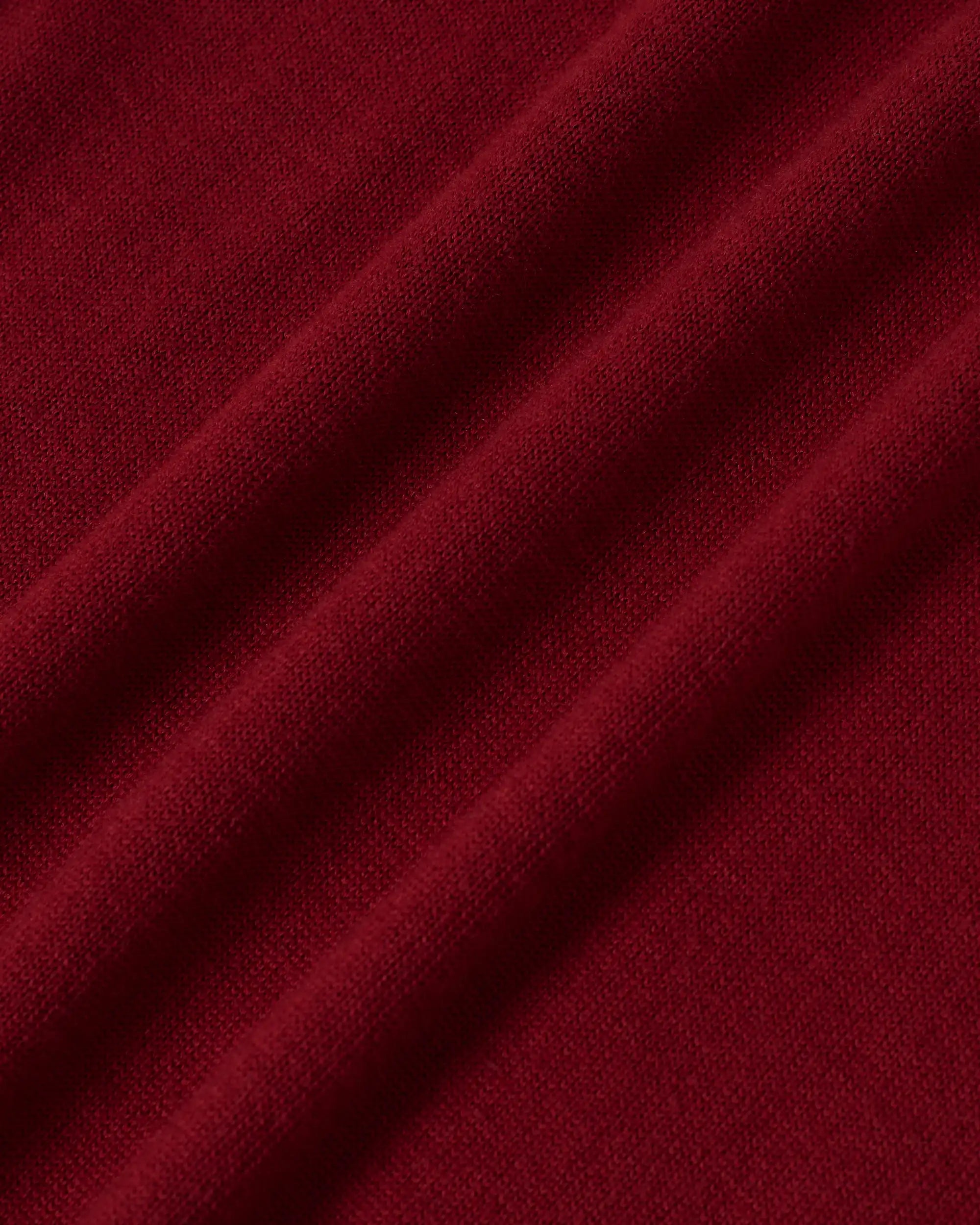 Drôle De Monsieur D Mirror Rollkragenpullover Wolle Bordeaux