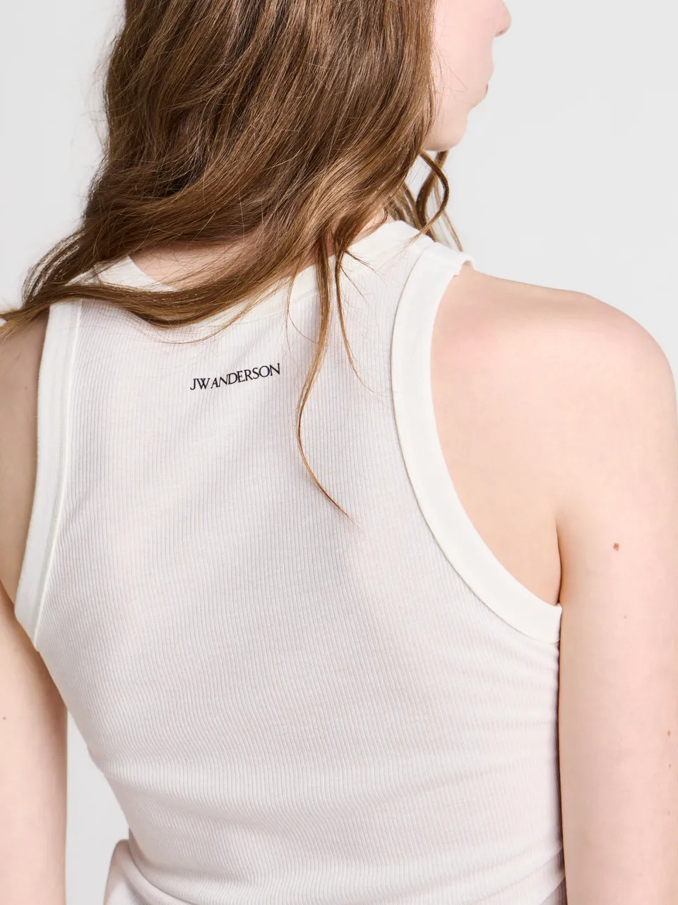 J.W. Anderson Sheer Cami Trägertop Off-White Damen