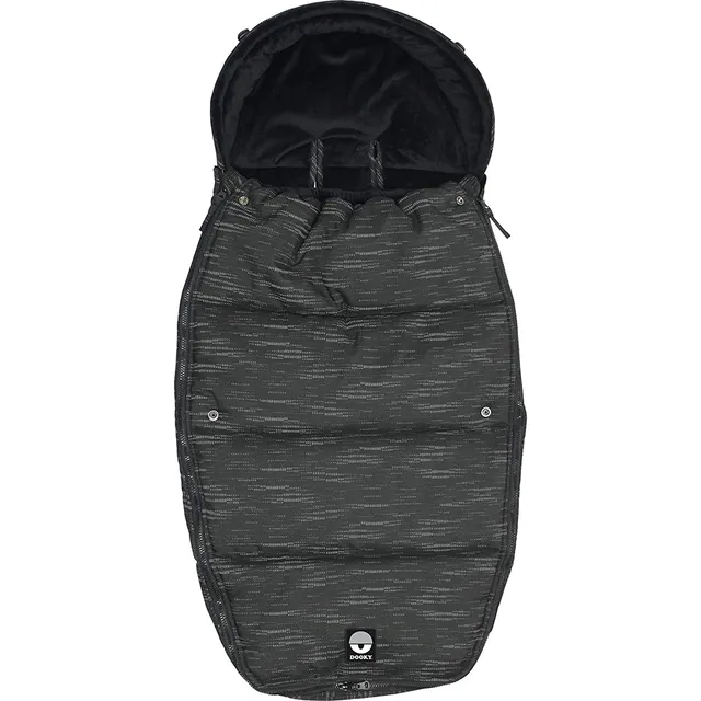 Dooky Matrix Large Fußsack Grau 98 x 50 cm Winter