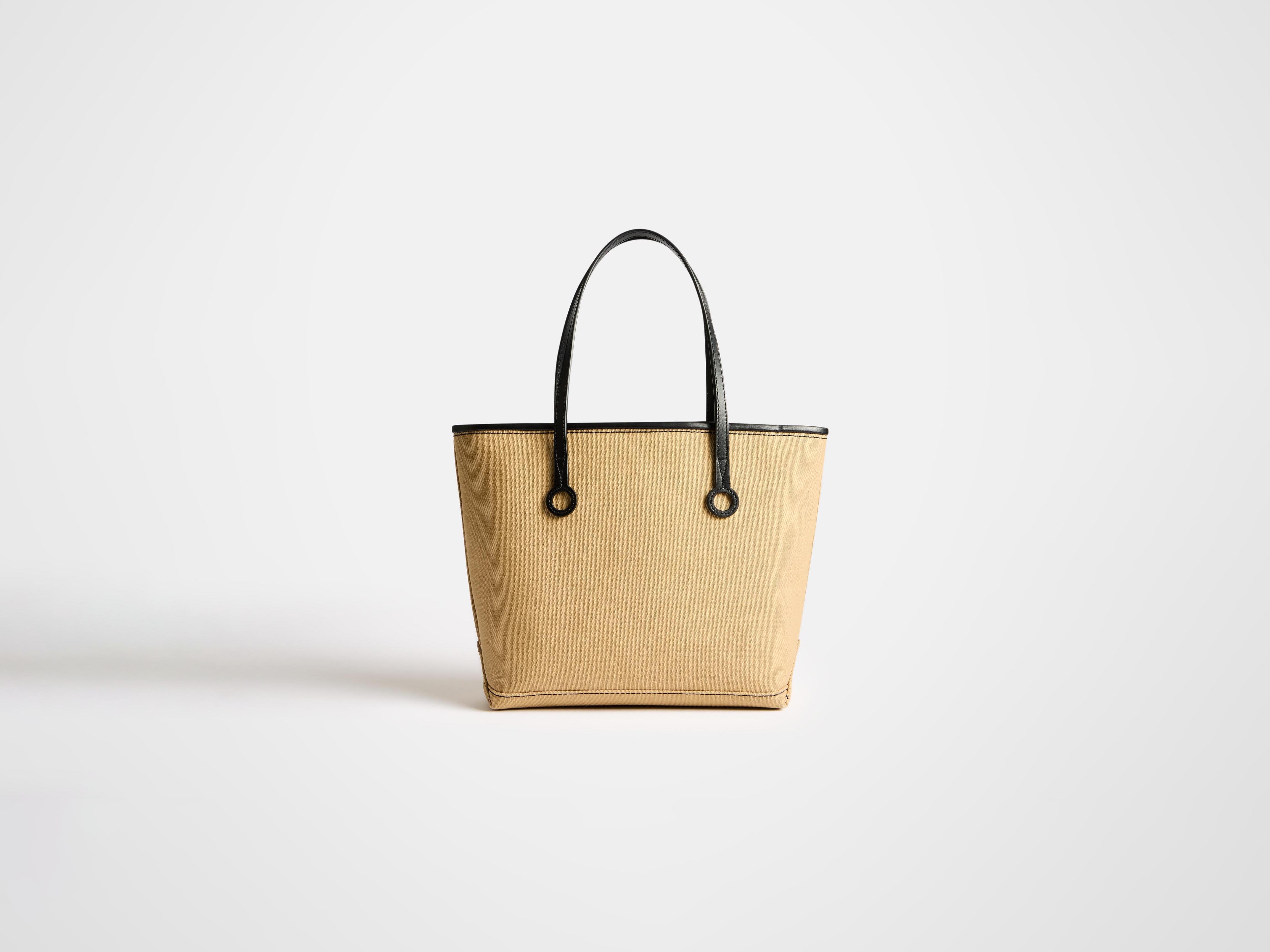J.W.Anderson Anchor Tote Tasche Beige Canvas Leder Small