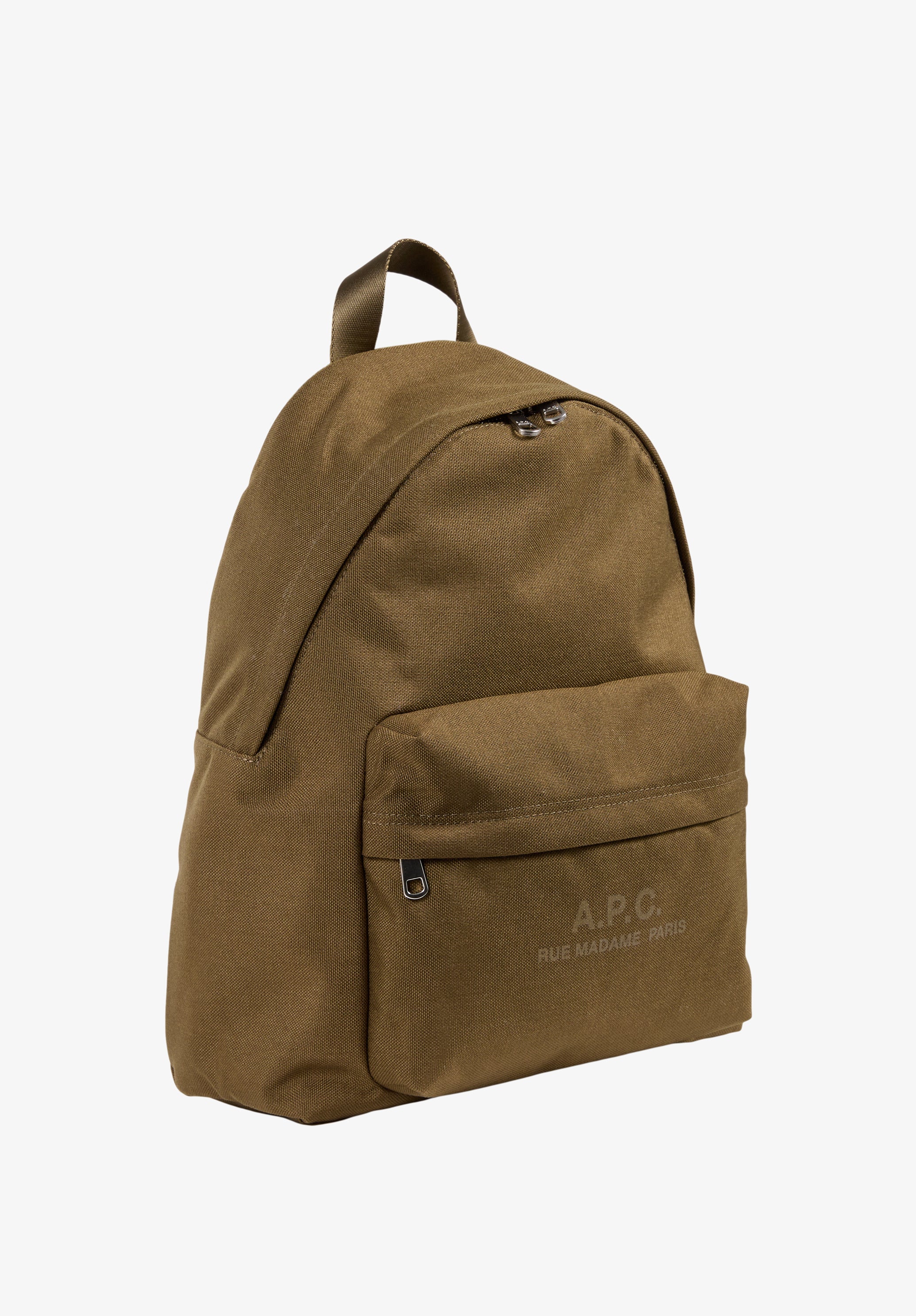 A.P.C. Backstage Small Rucksack TU Canvas Grün
