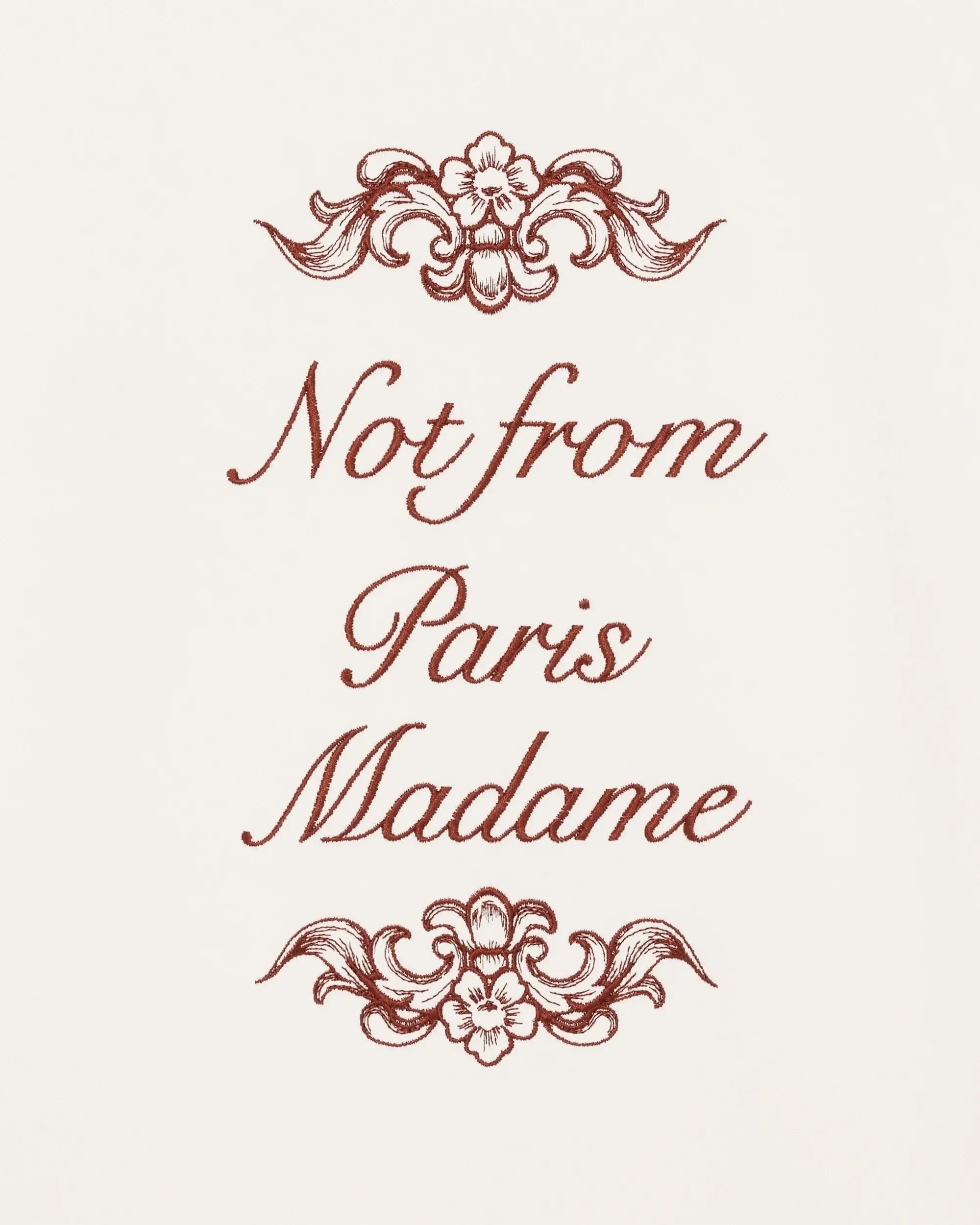 Drôle De Monsieur Sweatshirt Slogan Ornements Off White Stick
