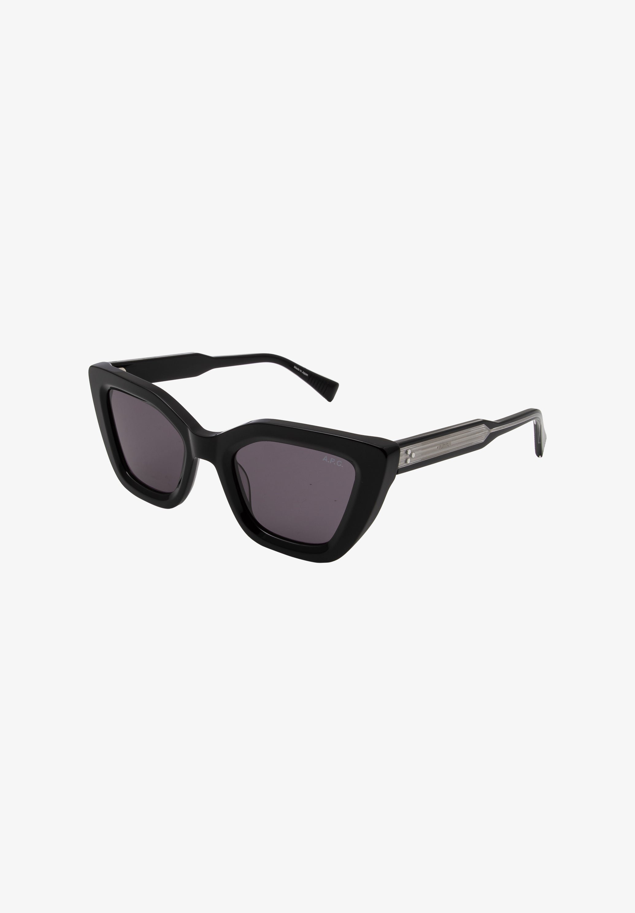 A.P.C. Les Papillons Sonnenbrille Schwarz TU