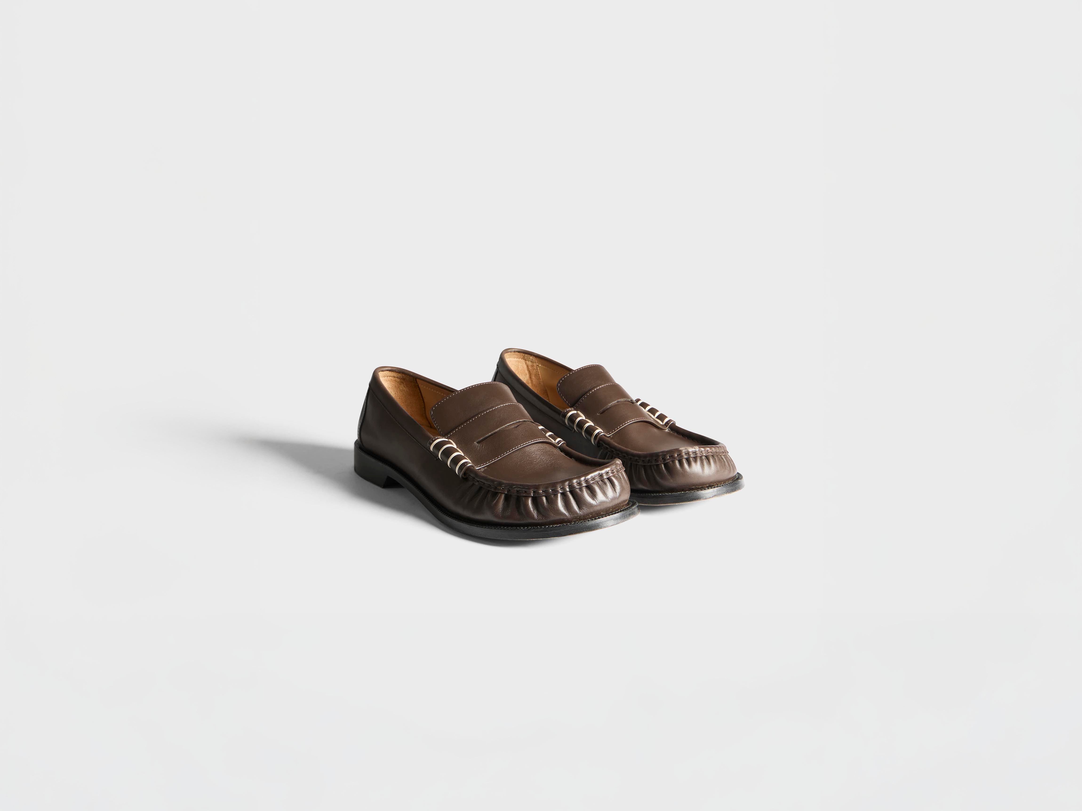 J.W. Anderson Loafer Mokassin Damen schokobraun Schuhe