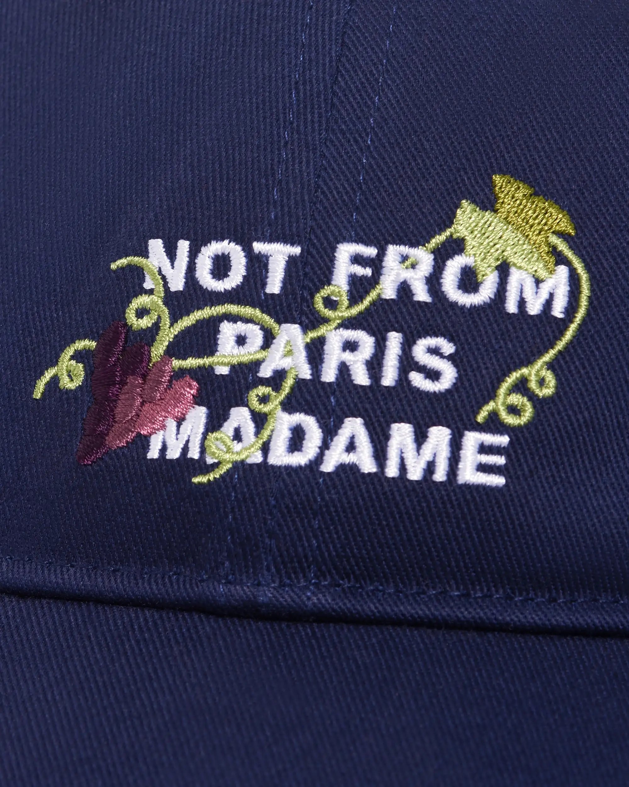 Drôle De Monsieur Vine Slogan Cap Basecap Navy OS