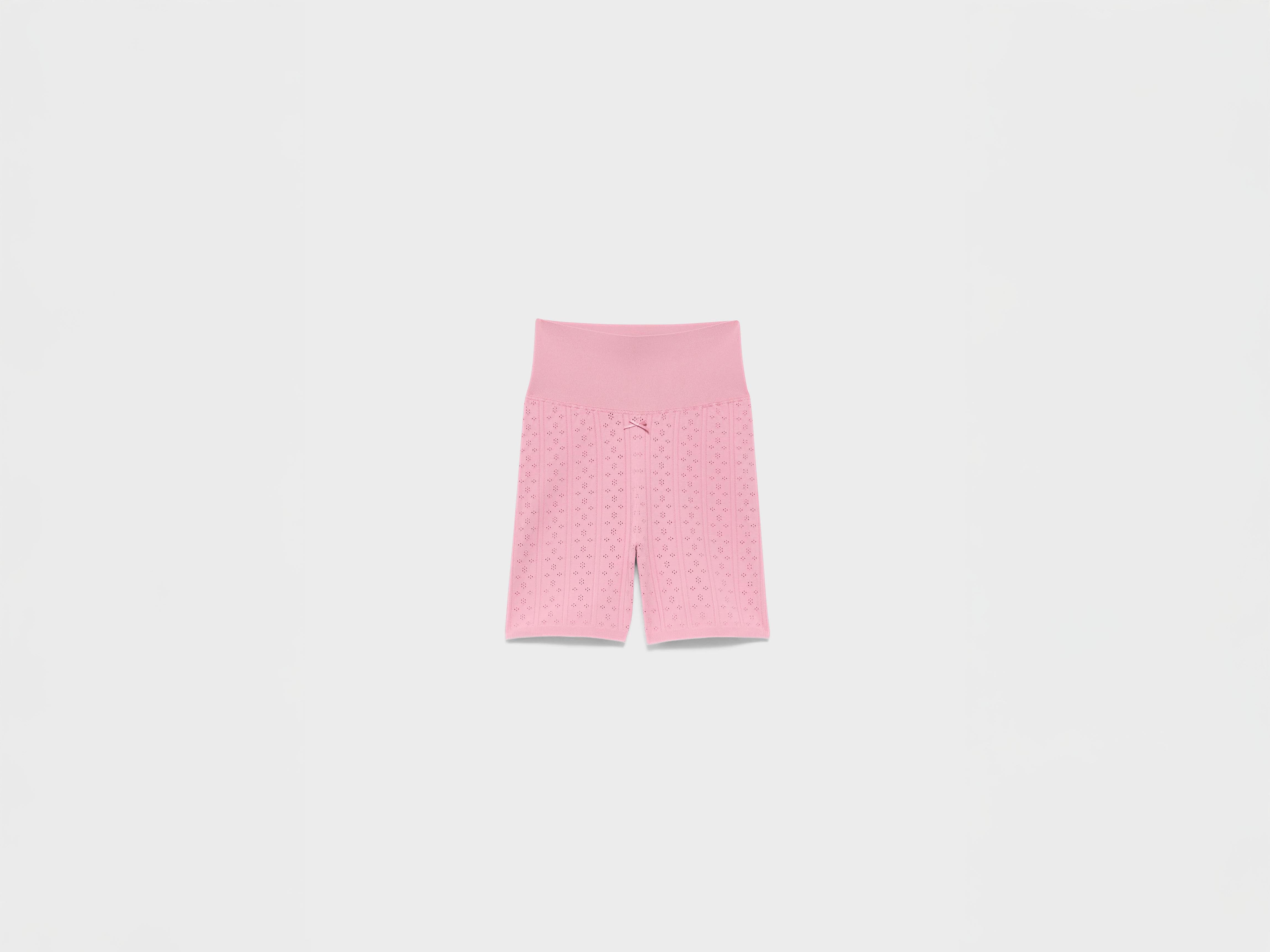 J.W.Anderson Pointelle Shorts Damen rose pink Strick