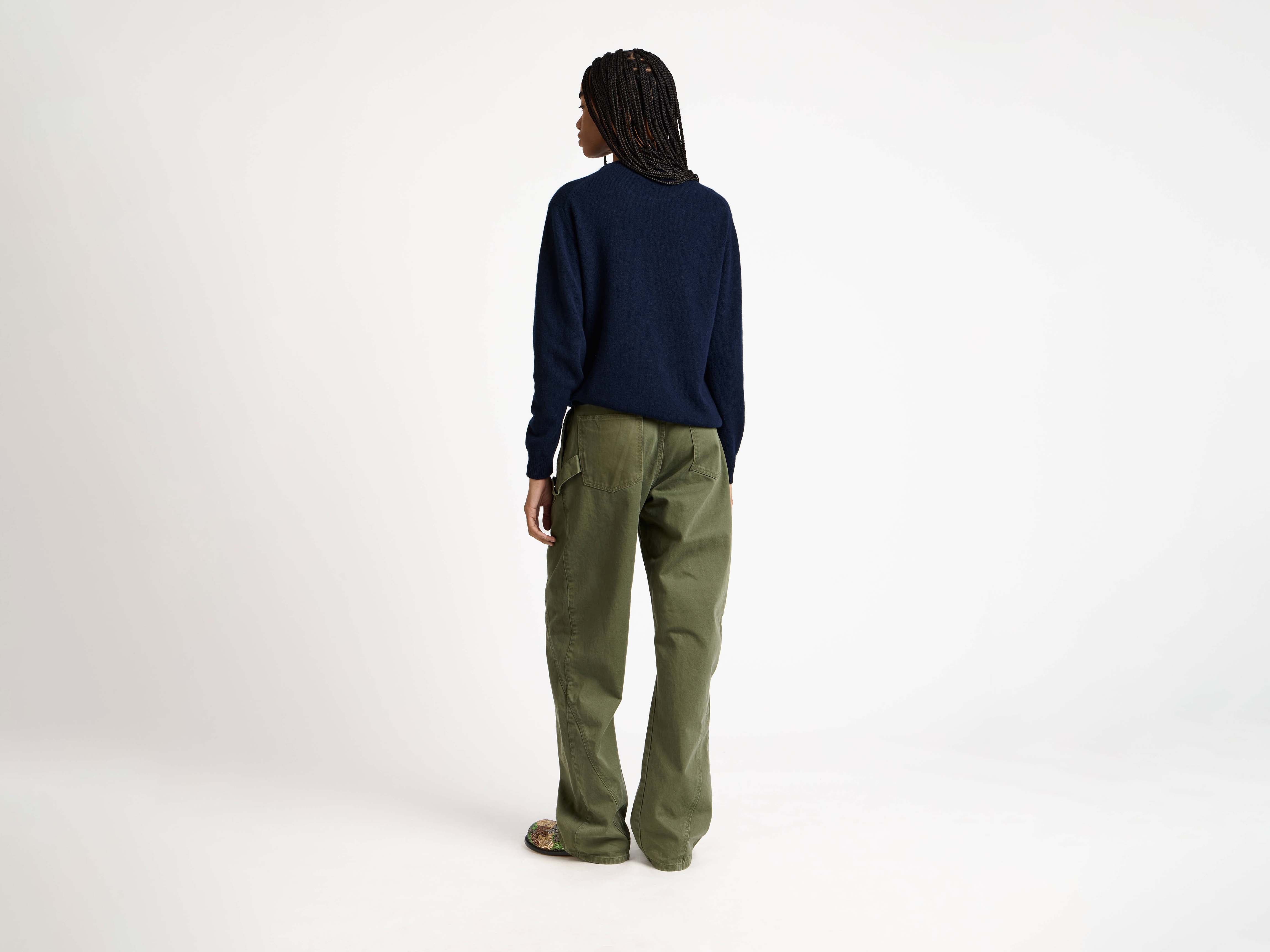 J.W.Anderson Knitwear x Pringle Pullover Navy Floral