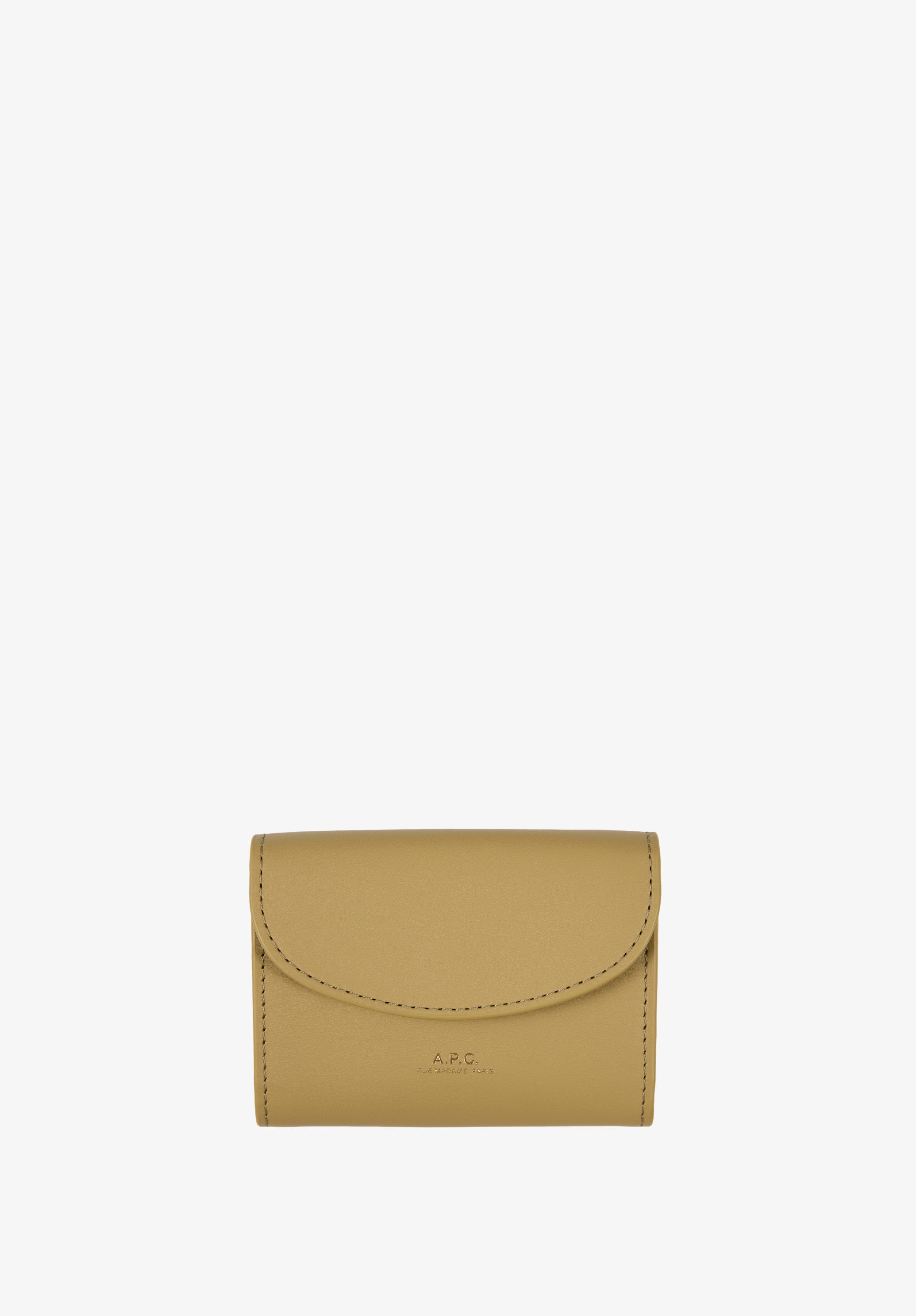 A.P.C. Genève Visitenkartenetui Leder TU mit Druckknopf