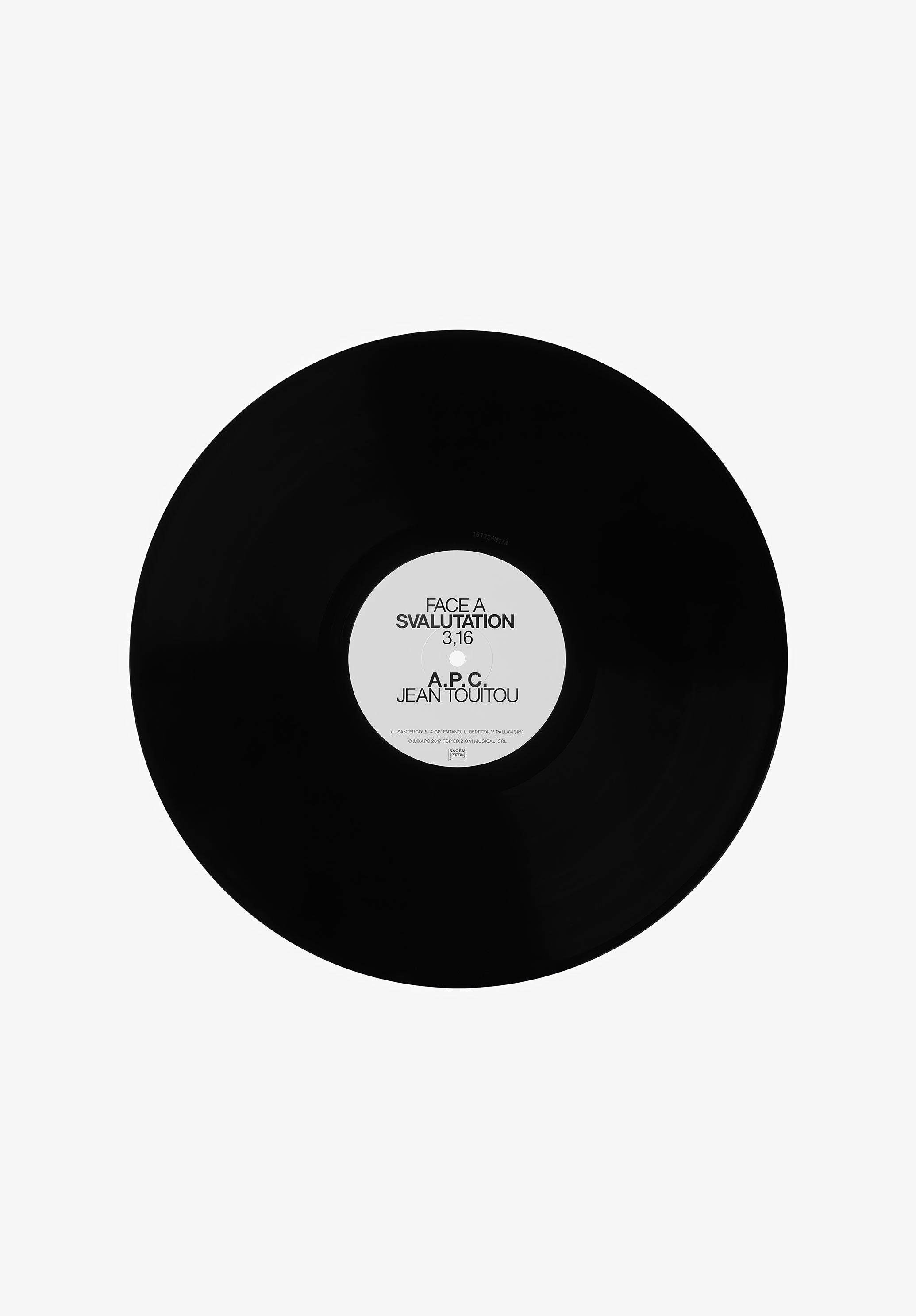 A.P.C. Svaluation Samba de Merda Vinyl Jean Touitou