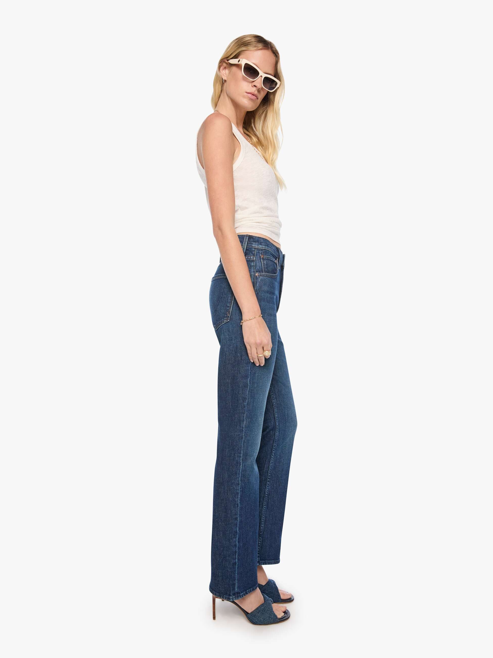 Mother The Scooter Skimp Jeans That Belongs In A Museum Blau