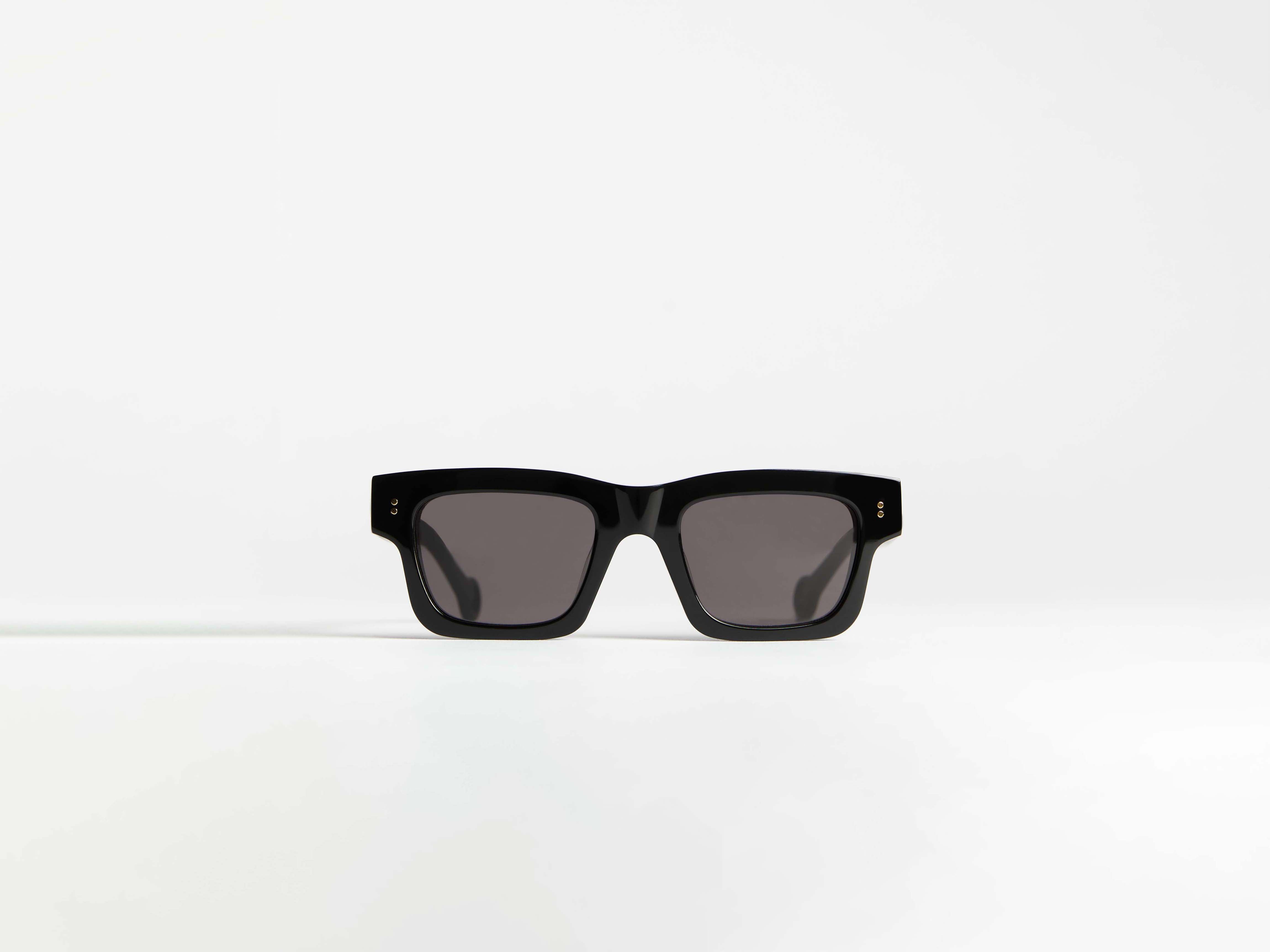 J.W.Anderson JWA02 Sonnenbrille Unisex Schwarz Rechteckig