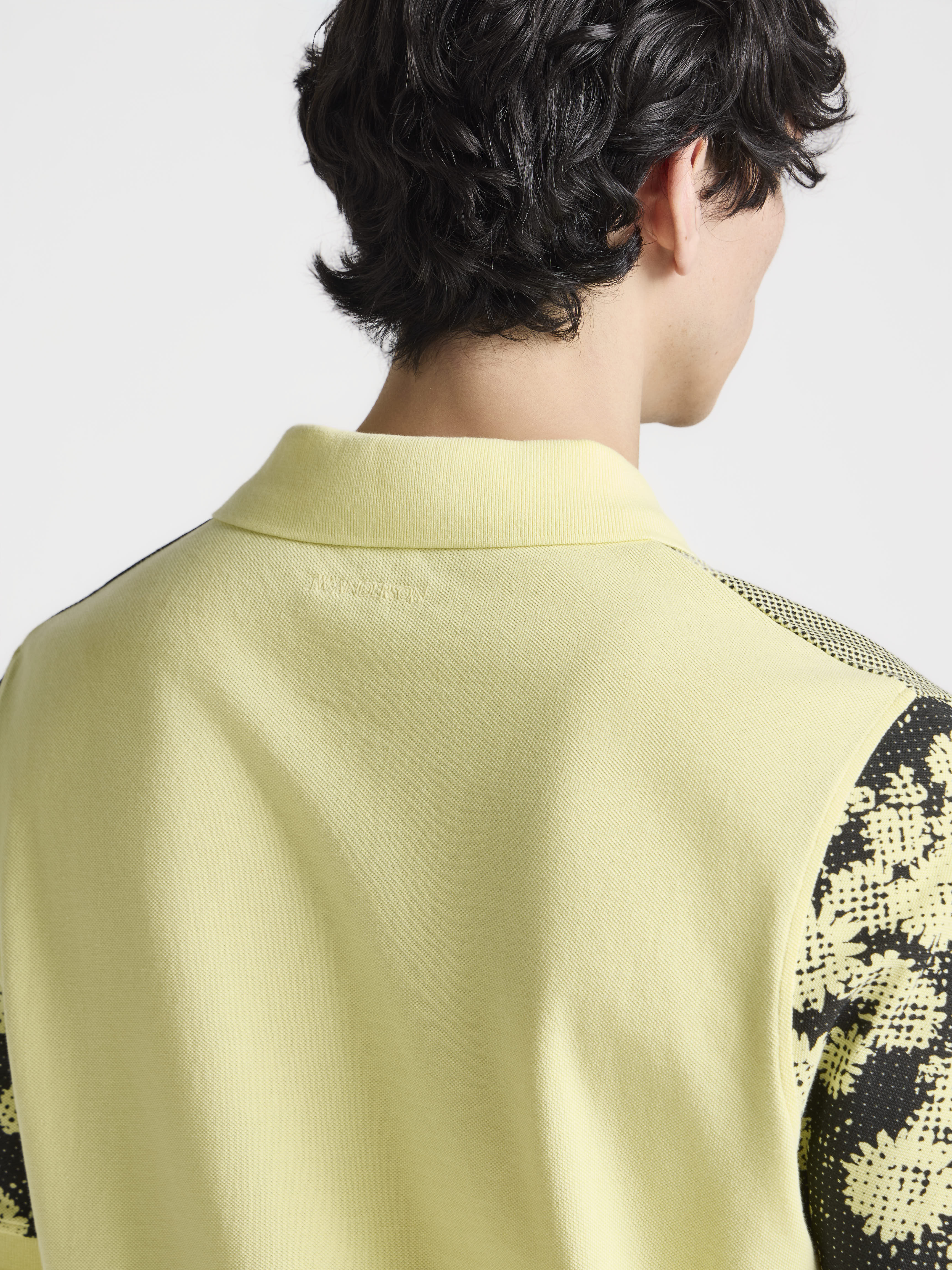 J.W. Anderson Man with Daisies Polo Hellgelb Jersey