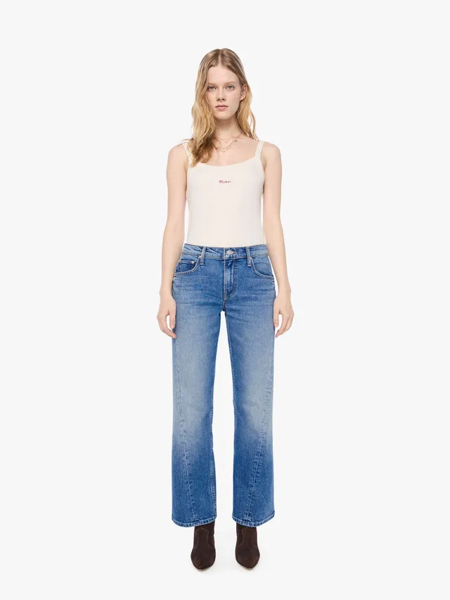 Mother Lil Bookie Twist Bootcut Jeans Just An Animal