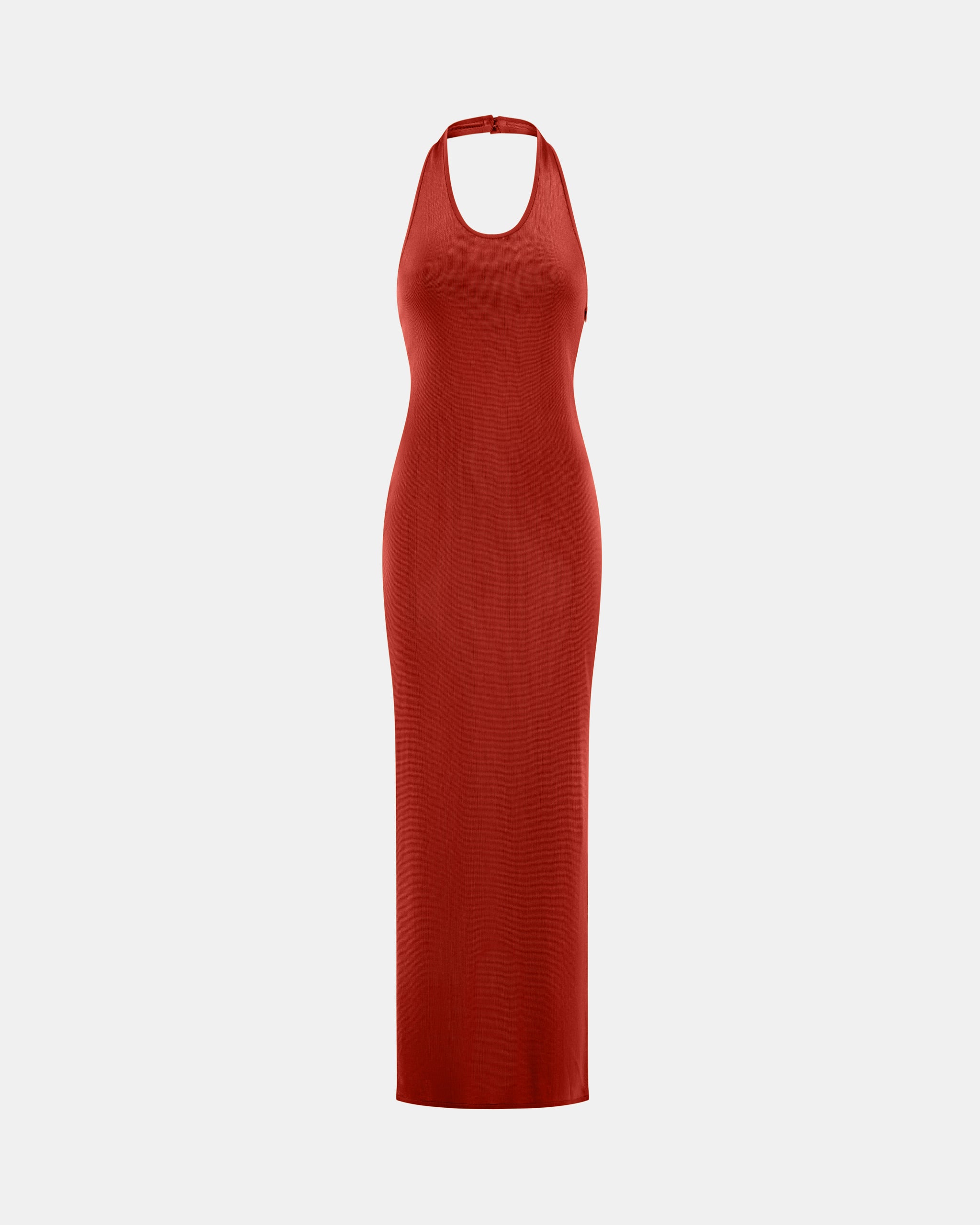 La Galpa for Nodaleto Aziza Kleid Midnight Red Viskose
