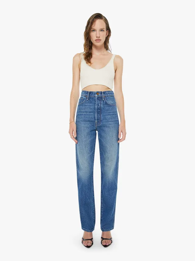 Mother Denim Snacks Tippy Top Jeans On Tap 32 Inch