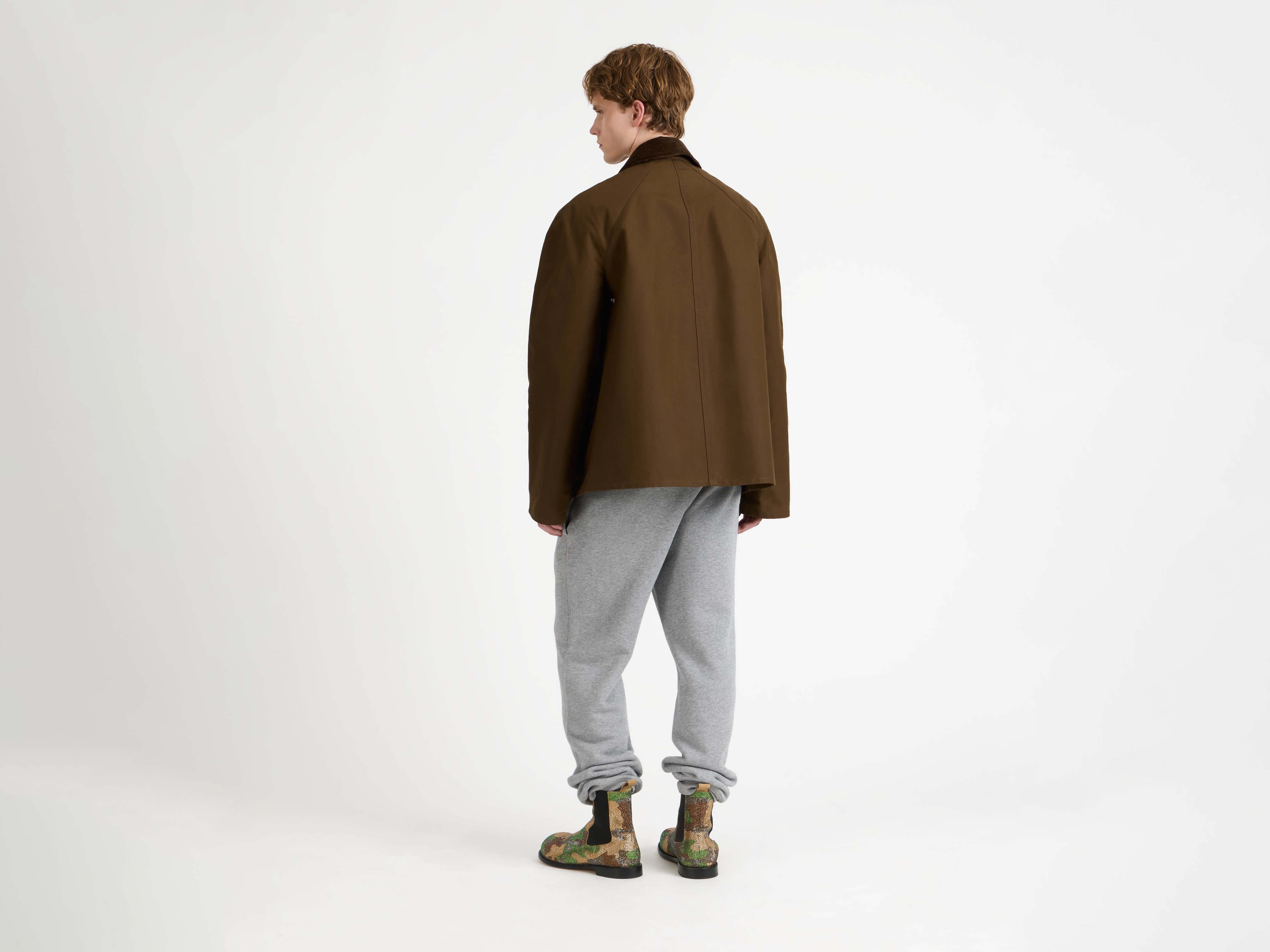 J.W.Anderson Raglan Outdoor Jacket Oliv Herrenjacke