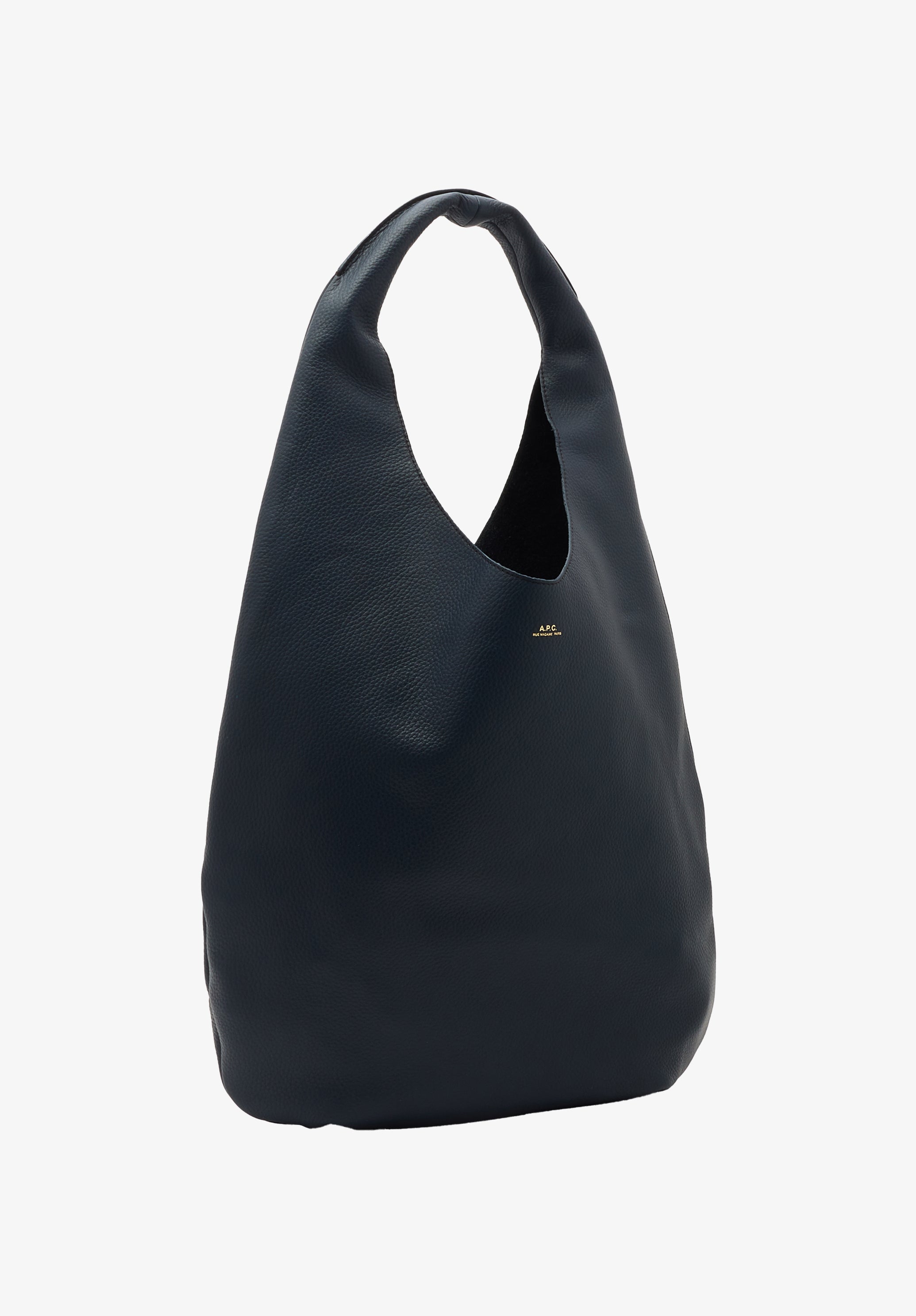 A.P.C. Le Neige Tasche Leder schwarz Tote Bag TU