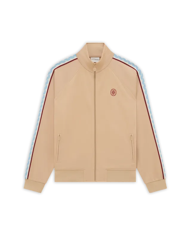 Drôle De Monsieur Tracksuit H-SJ007 Trainingsjacke Beige