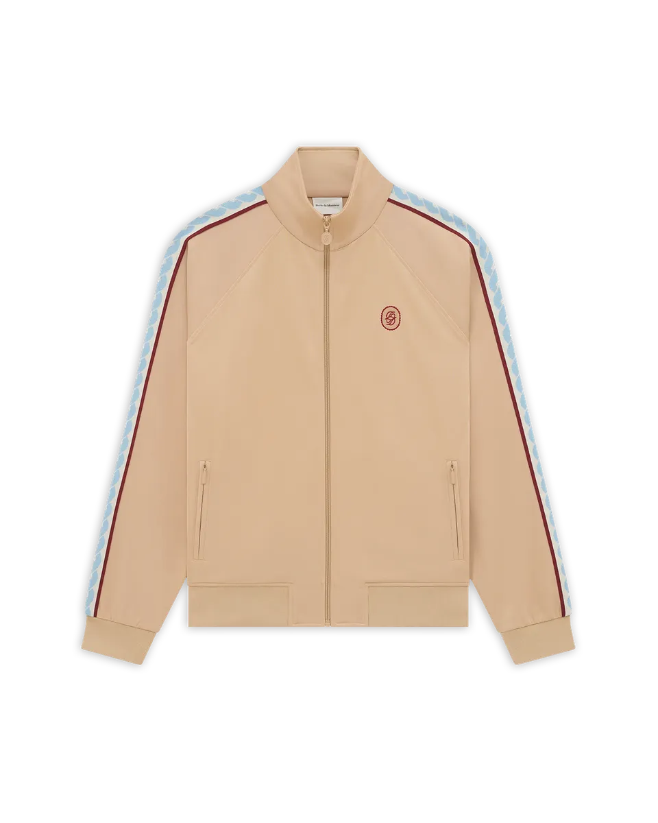 Drôle De Monsieur Tracksuit H-SJ007 Trainingsjacke Beige